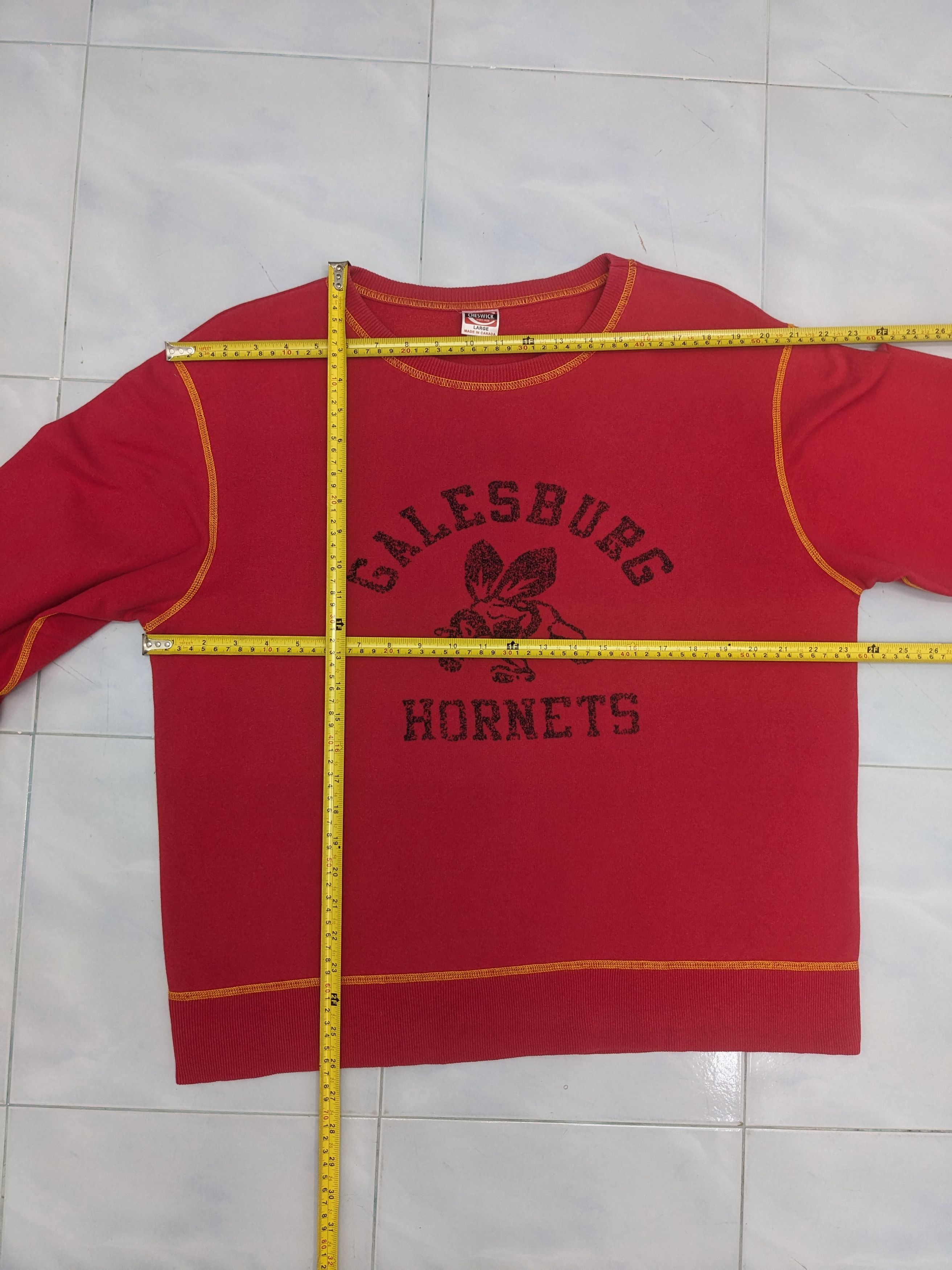 Sugar Cane Galesburg Hornets Sugar Cane Cheswick Sweatshirt Size US L / EU 52-54 / 3 - 8 Thumbnail