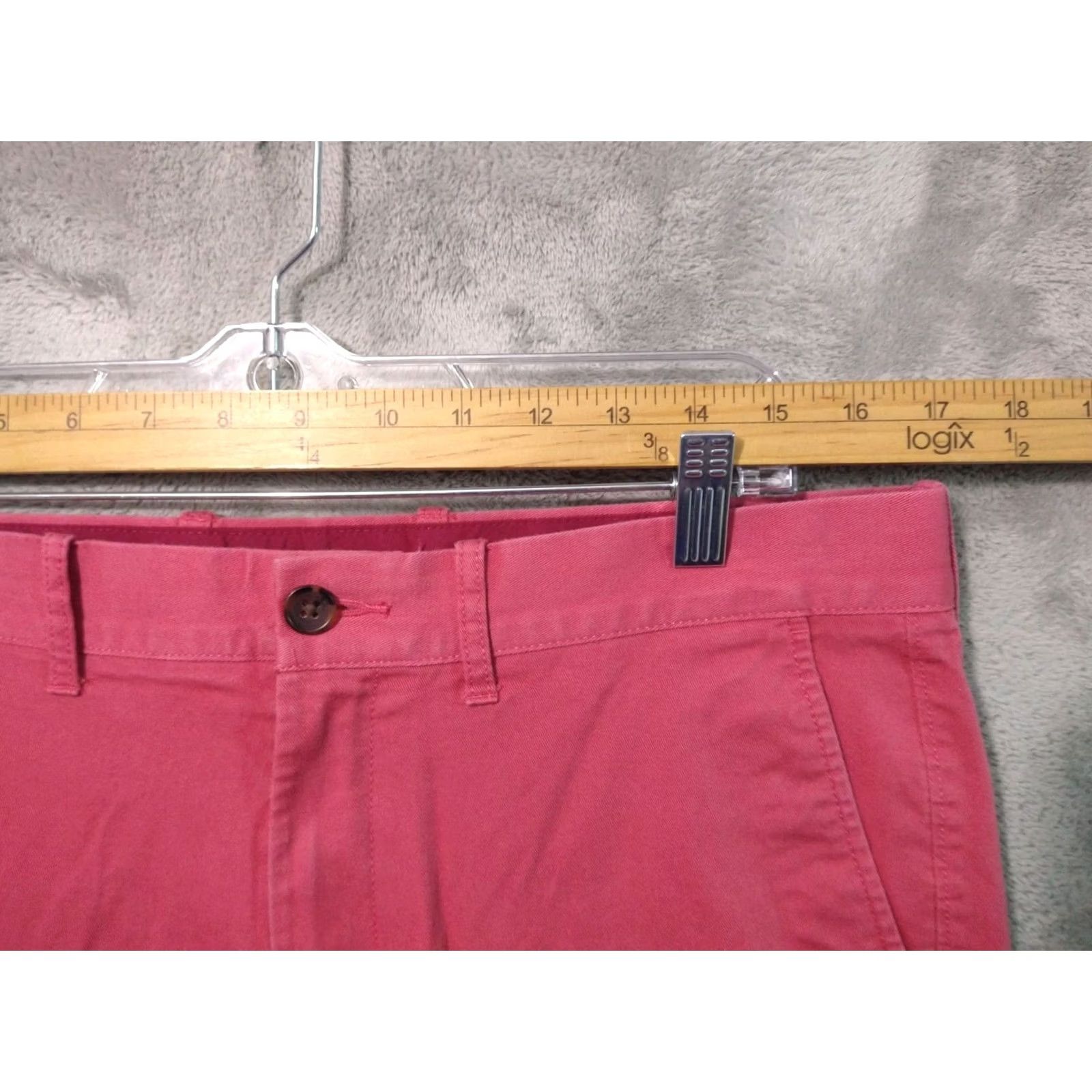 J.Crew J.CREW Pants Mens 33x30 Pink Chino Flex Straight Leg Casual Stretch Preppy Shirt? Size US 33 - 3 Thumbnail