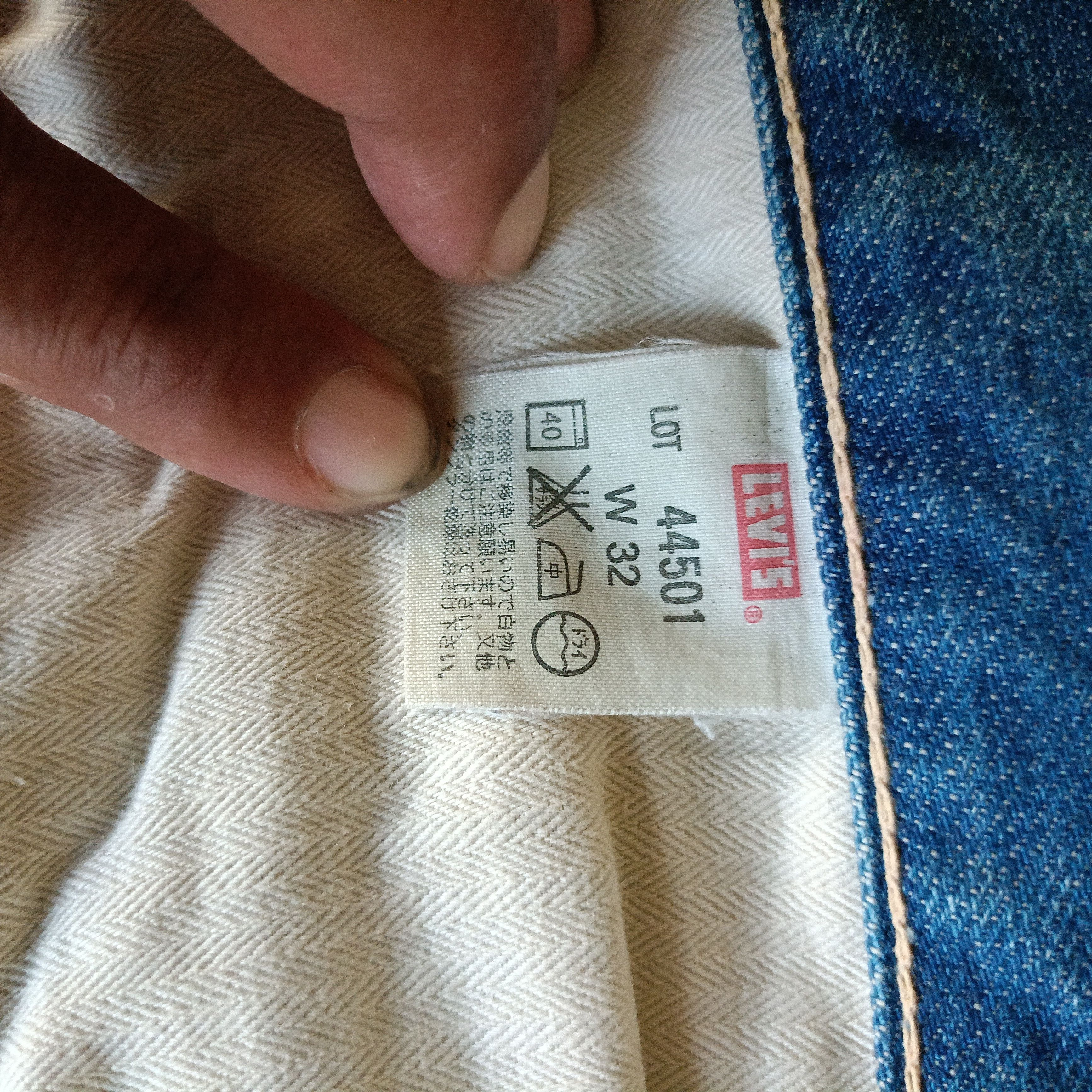 Levi's Made & Crafted Big E Levis Distressed japan J22 Size US 32 / EU 48 - 20 Thumbnail