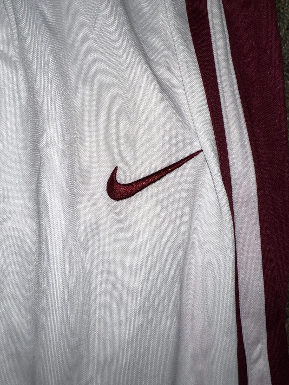 Nike Nike Men's 11” Varsity Basketball White Maroon Shorts Size US 32 / EU 48 - 4 Thumbnail
