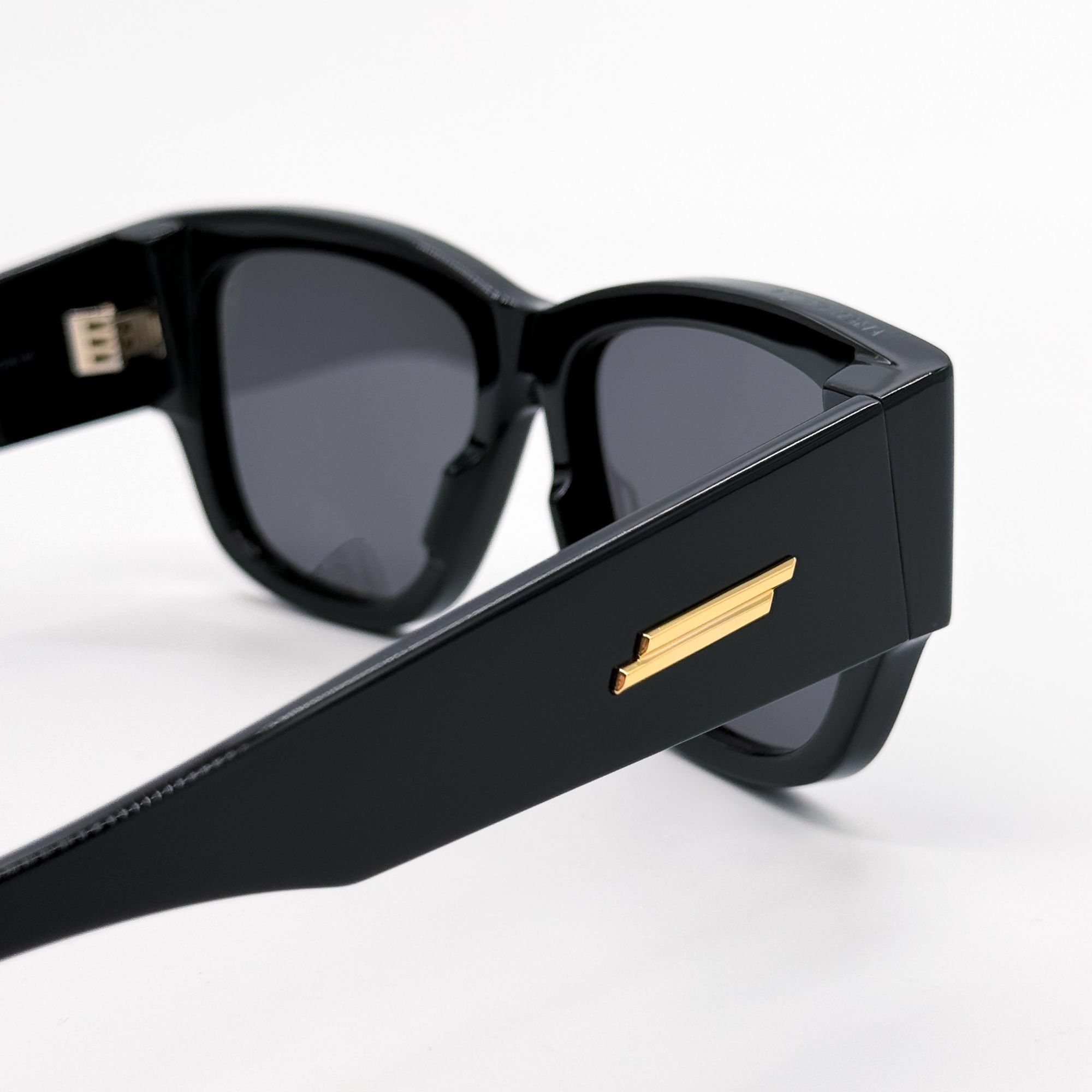 Bottega Veneta NEW BOTTEGA VENETA BV1026S 001 BLACK UNISEX SUNGLASSES BOTTE Size ONE SIZE - 9 Thumbnail
