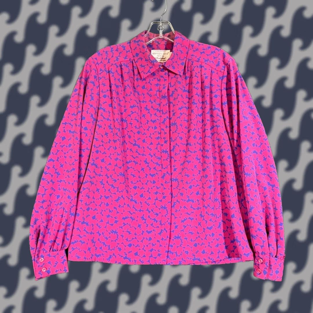 Pendleton VINTAGE Pendleton Blouse Women XS? Wait correction. Size XL / US 12-14 / IT 48-50 - 1 Thumbnail