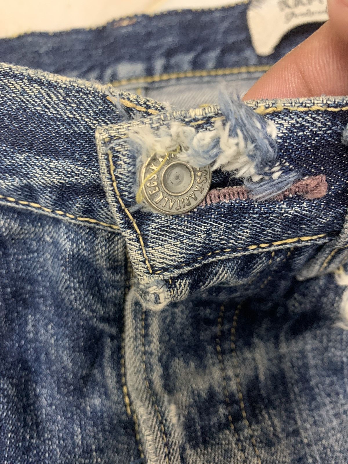 Kapital Kapital distressed selveged denim Size US 28 / EU 44 - 19 Thumbnail