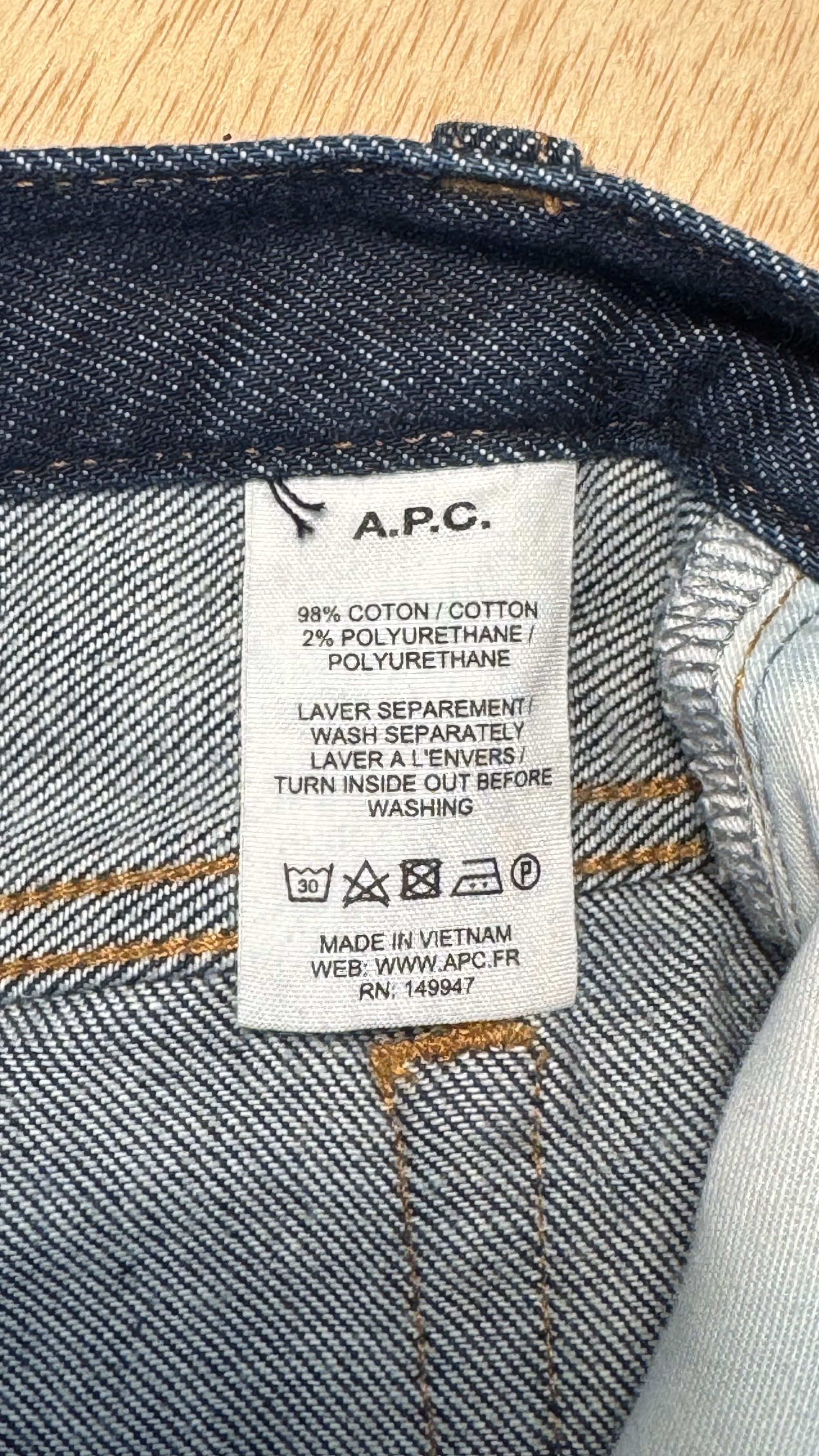A.P.C. APC Denim Size US 32 / EU 48 - 4 Thumbnail