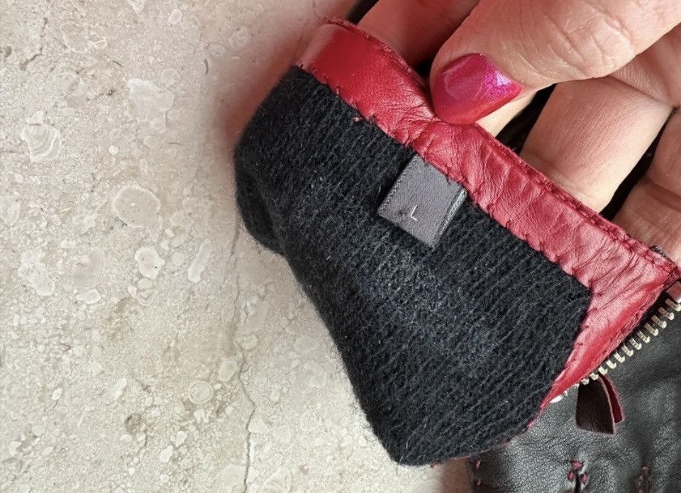 Other Ladies Gloves RedGreen Size ONE SIZE - 4 Thumbnail