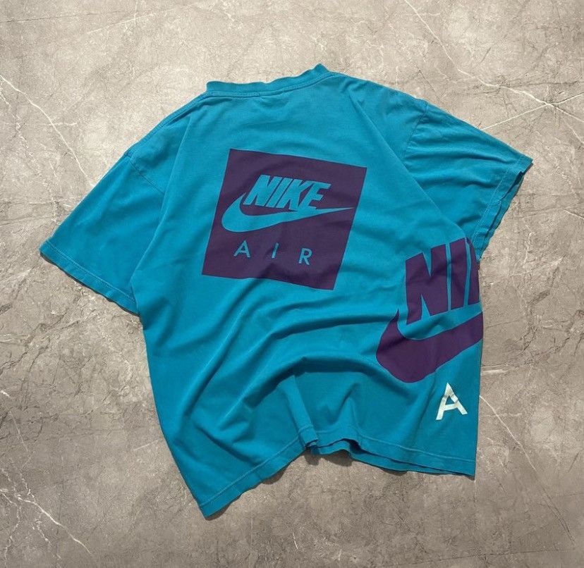 Nike VINTAGE NIKE AIR BIG LOGO TEE USA 90s Size US M / EU 48-50 / 2 - 1 Thumbnail