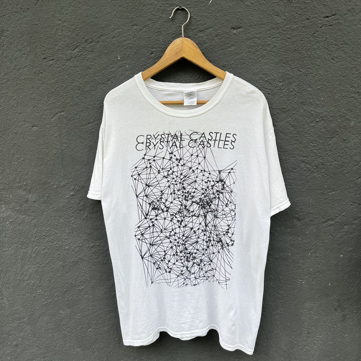 Band Tees Thrashed Rare Crystal Castles Canadian Electronic Tee Size US L / EU 52-54 / 3 - 1 Thumbnail