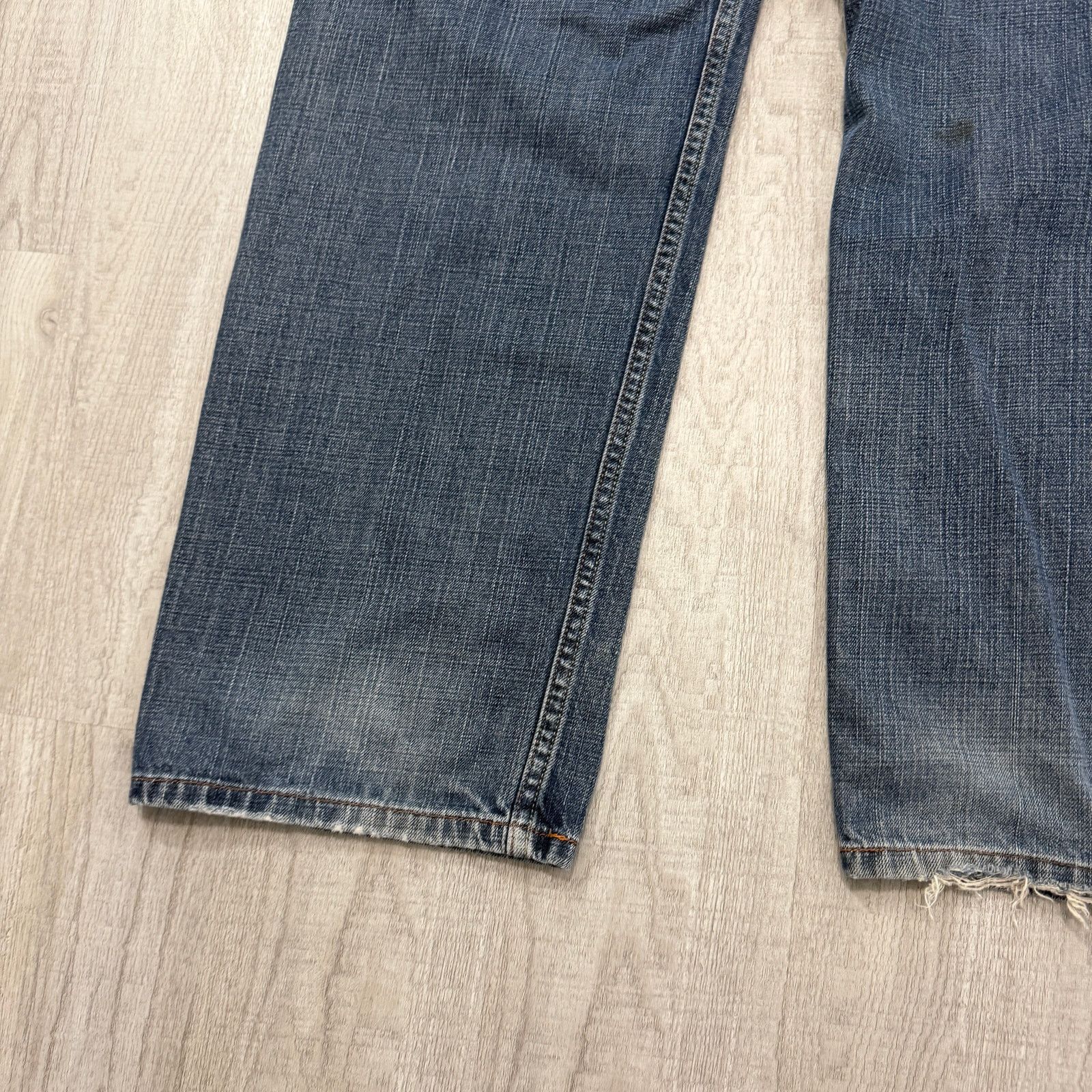 Levi's Vintage Levis 569 Loose Straight Jeans Men's 36x34 Faded Size US 36 / EU 52 - 11 Thumbnail