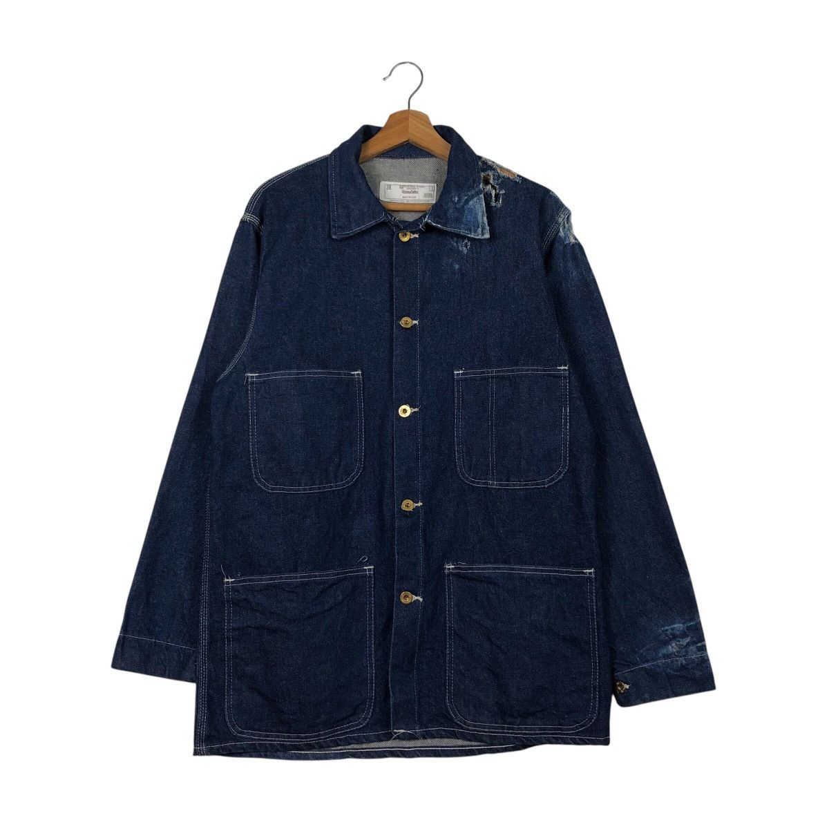 Toyo Enterprises 📌Vintage Chore Jacket Union Made Isanforized Universall Usa Size US M / EU 48-50 / 2 - 2 Thumbnail