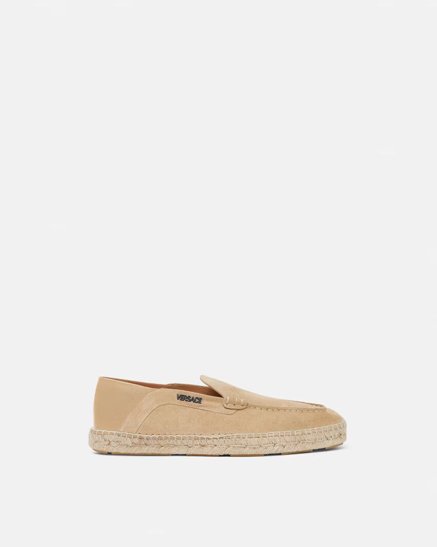 o1s22i1n0125 Suede Espadrilles in Beige