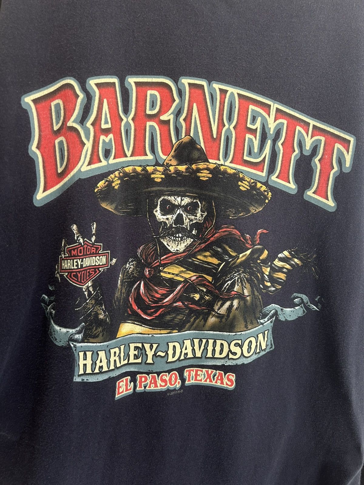 Harley Davidson Harley Davidson Western Skeleton Graphic T-shirt Size US XXL / EU 58 / 5 - 6 Thumbnail