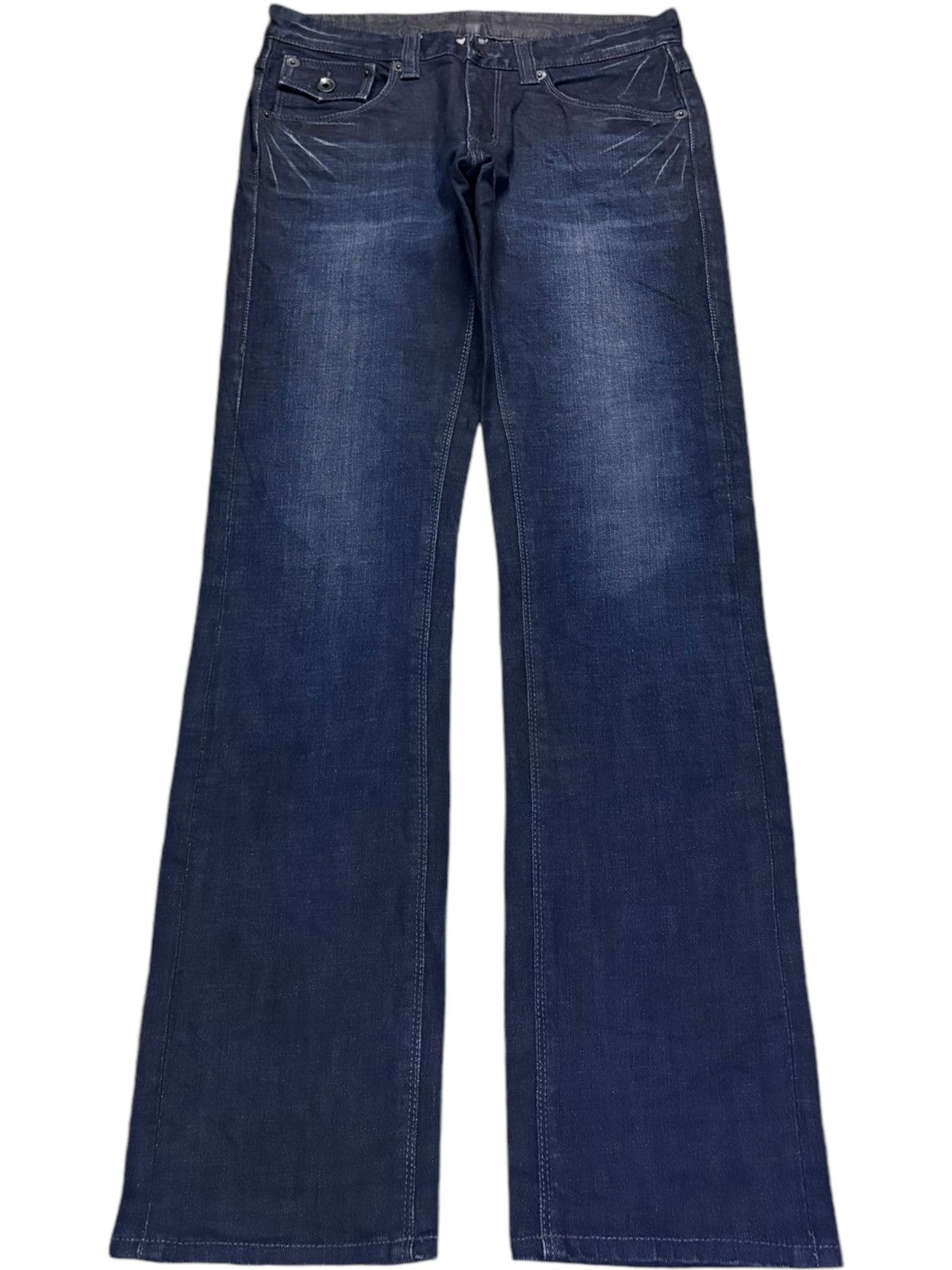 20471120 × Japanese Brand Vintage Japanese 291295 Homme Indigo Wash Jeans Size US 30 / EU 46 - 1 Thumbnail