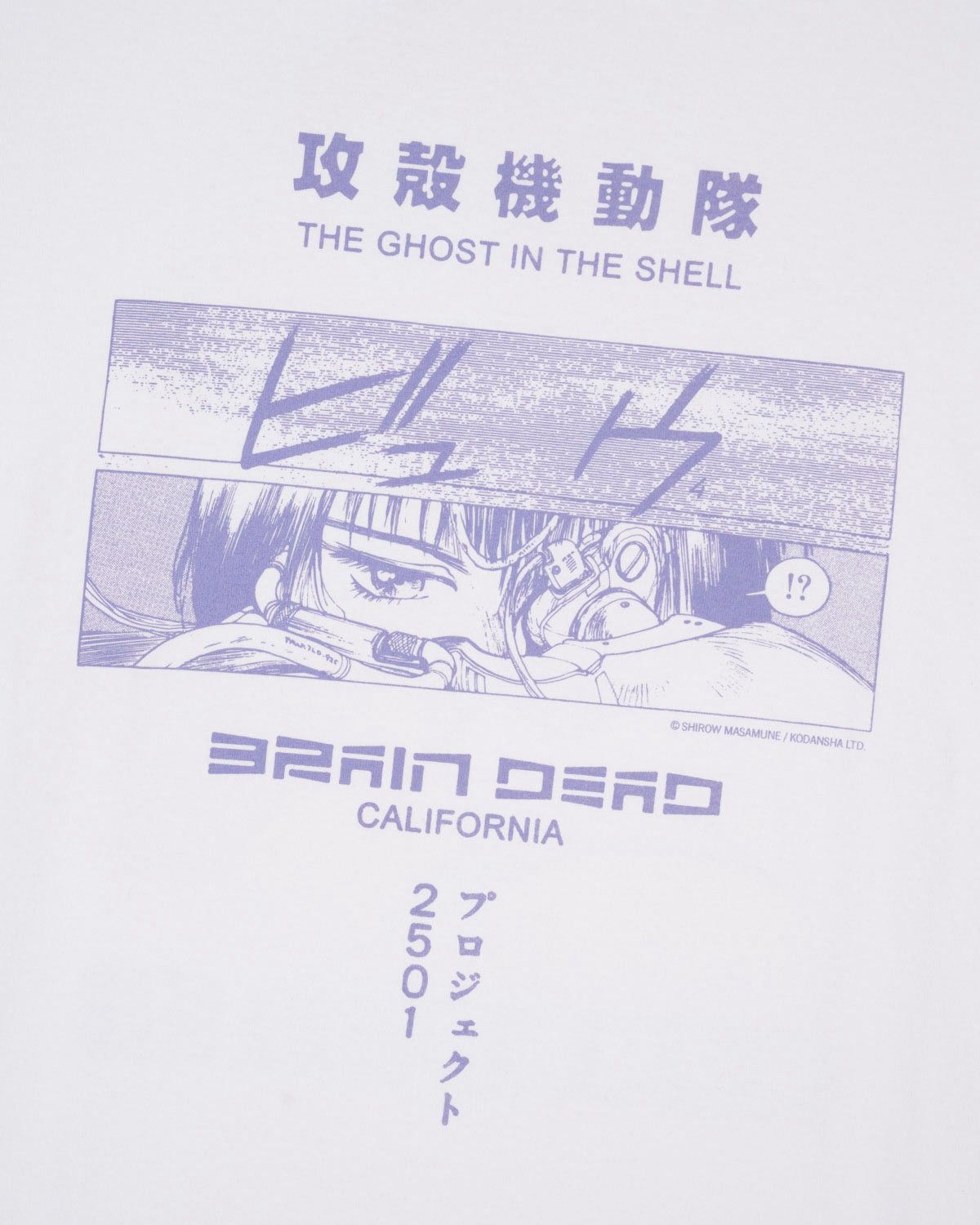 Brain Dead GHOST iN THE SHELL FiLM TEE JAPAN CYBERPUNK NOiR MANGA ANiME Size US L / EU 52-54 / 3 - 3 Thumbnail