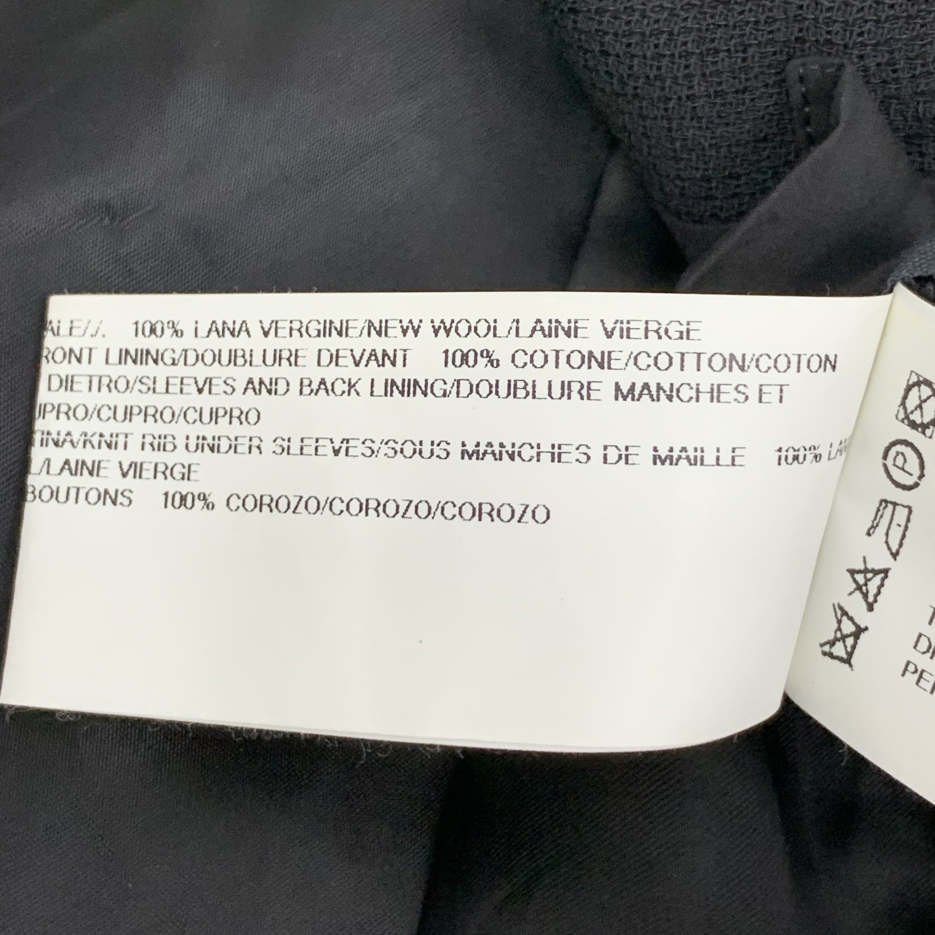 Rick Owens Rick Owens Wool Blazer Black (Size M) Size M / US 6-8 / IT 42-44 - 3 Thumbnail
