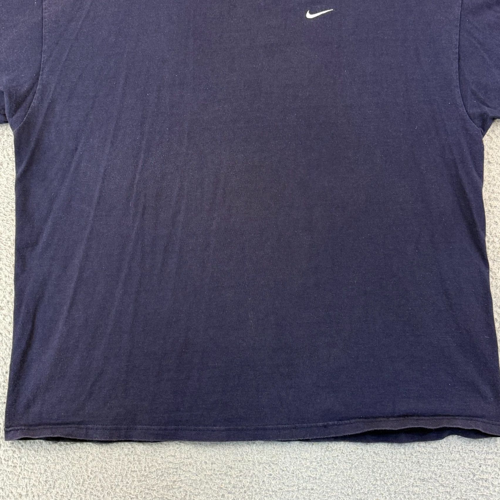 Nike VINTAGE Nike T-Shirt Men 2XL Blue Swoosh Short Sleeve 90s Athletic Crewneck Size US XXL / EU 58 / 5 - 3 Thumbnail