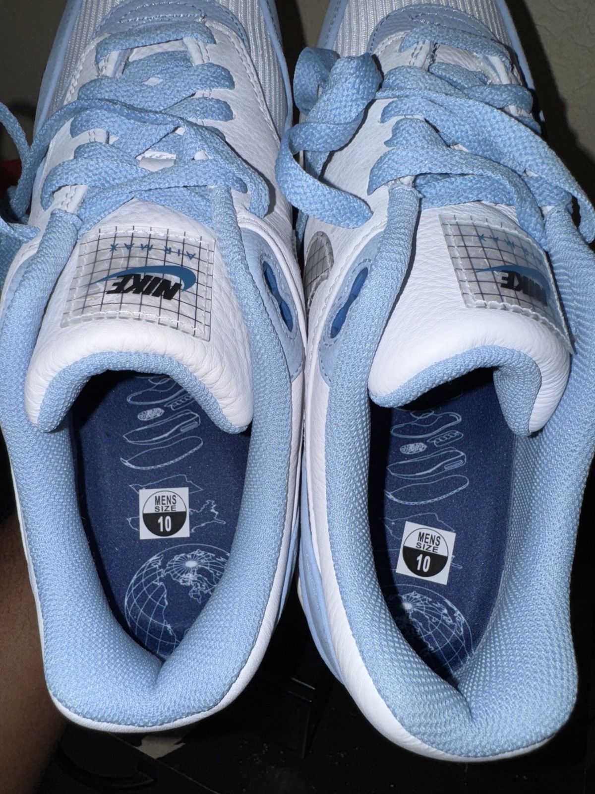Nike Nike Air Max 1 PRM “Blueprint” Size US 10 / EU 43 - 5 Thumbnail