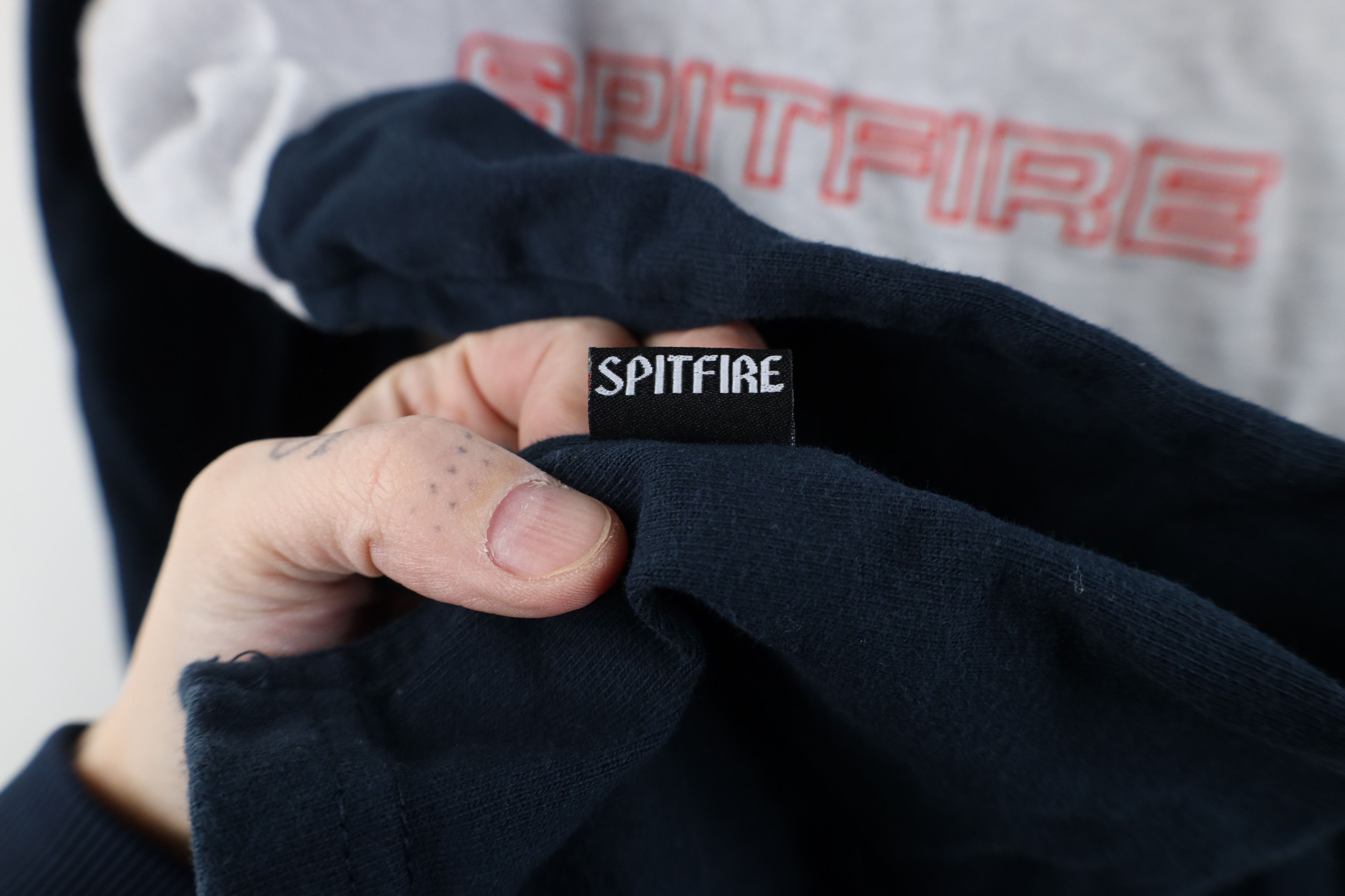 Spitfire Vintage 90s Y2K Spitfire Skateboarding Long Sleeve Polo Size US L / EU 52-54 / 3 - 10 Thumbnail