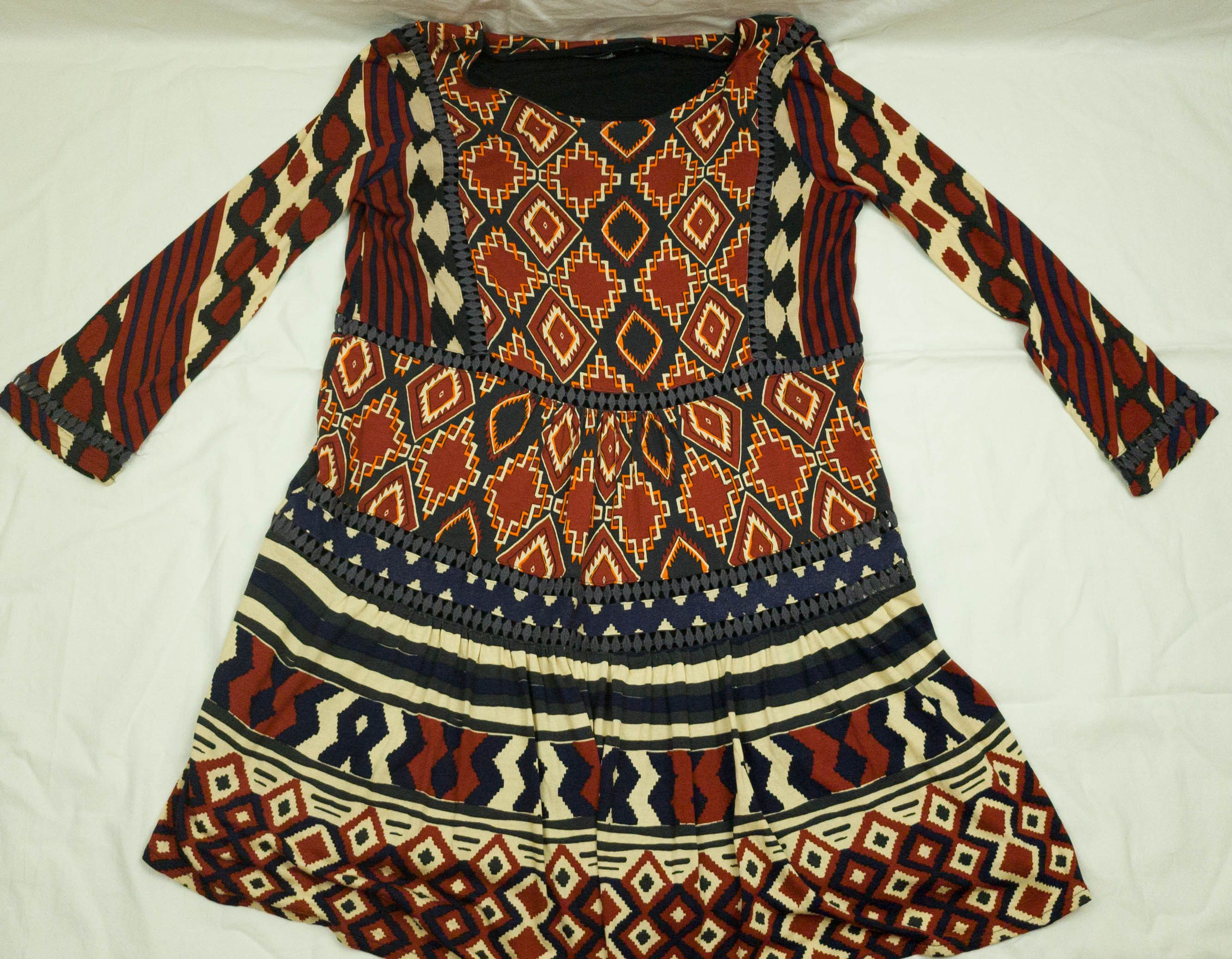 Desigual Desigual womens dress 3/4 sleeve size M (label S) Size M / US 6-8 / IT 42-44 - 3 Thumbnail