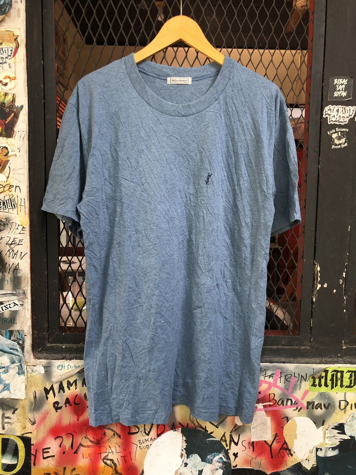 Vintage × Yves Saint Laurent YVES SAINT LAURENT VINTAGE SHIRT Size US L / EU 52-54 / 3 - 1 Thumbnail