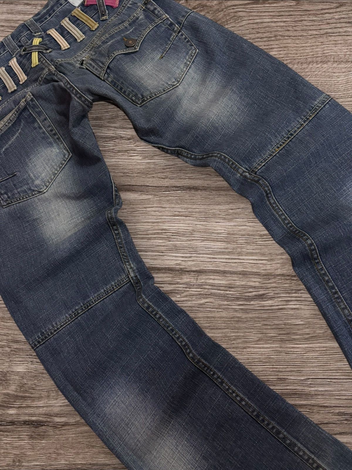 14th Addiction Y2k Dominate Double Waist Jeans 14th Edition Inspired Size US 30 / EU 46 - 5 Thumbnail