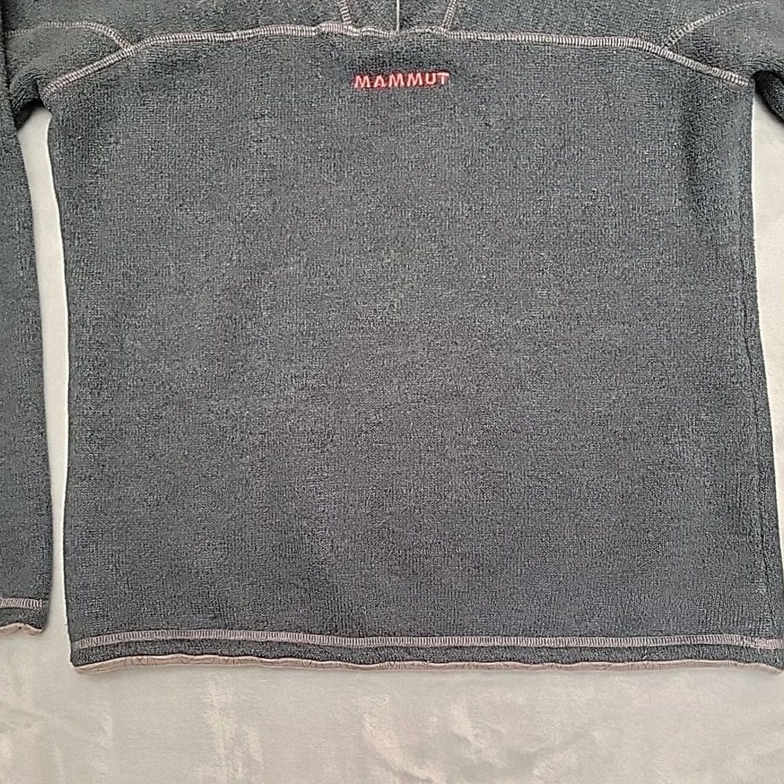 Mammut Mammut Fleece Pullover Women Medium Gray 1/4 Zip Gorpcore Hiking Outdoor Size M / US 6-8 / IT 42-44 - 2 Thumbnail