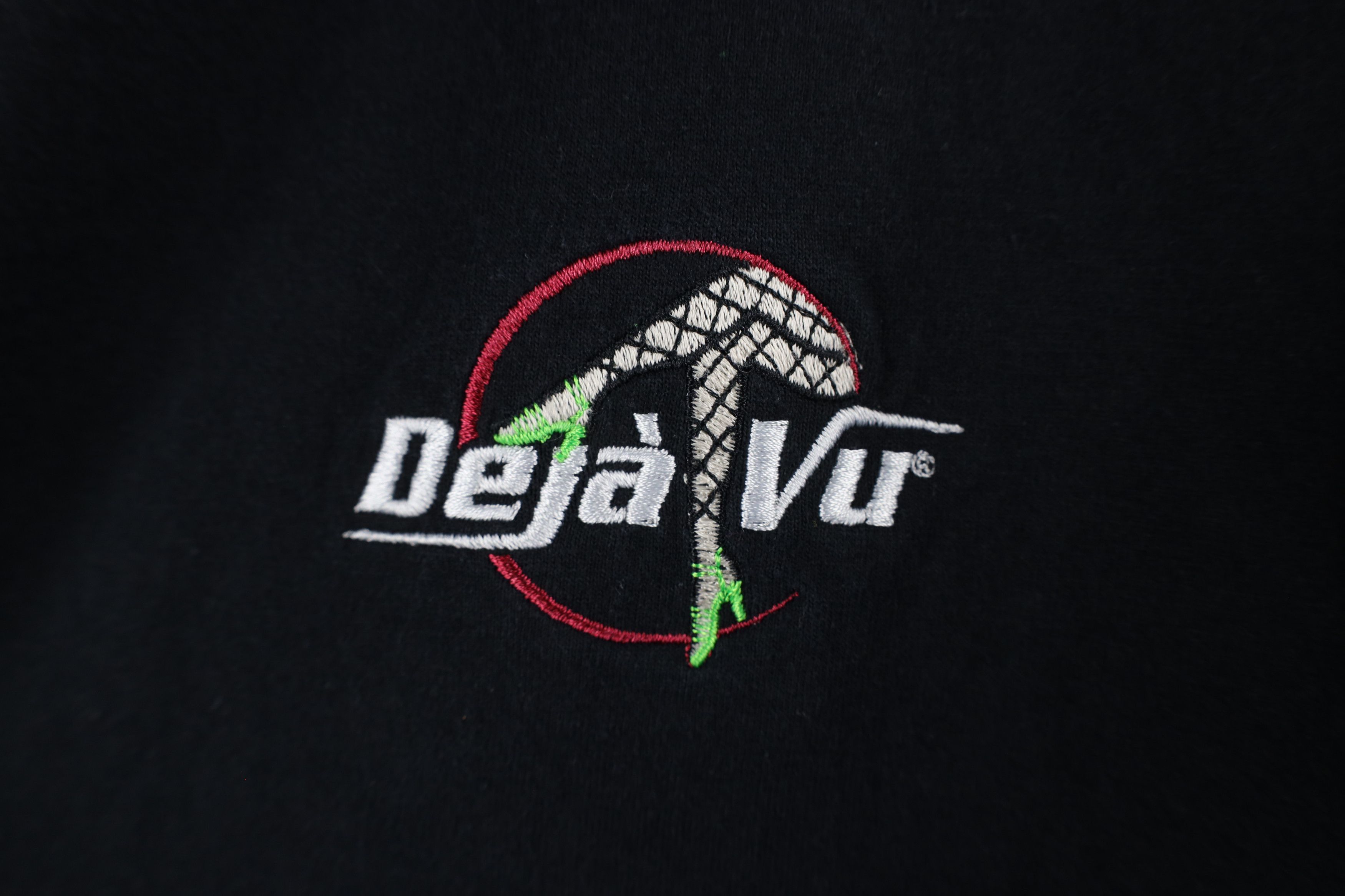 Vintage Vintage Streetwear Deja Vu Strip Club Short Sleeve T-Shirt Size US XL / EU 56 / 4 - 4 Thumbnail