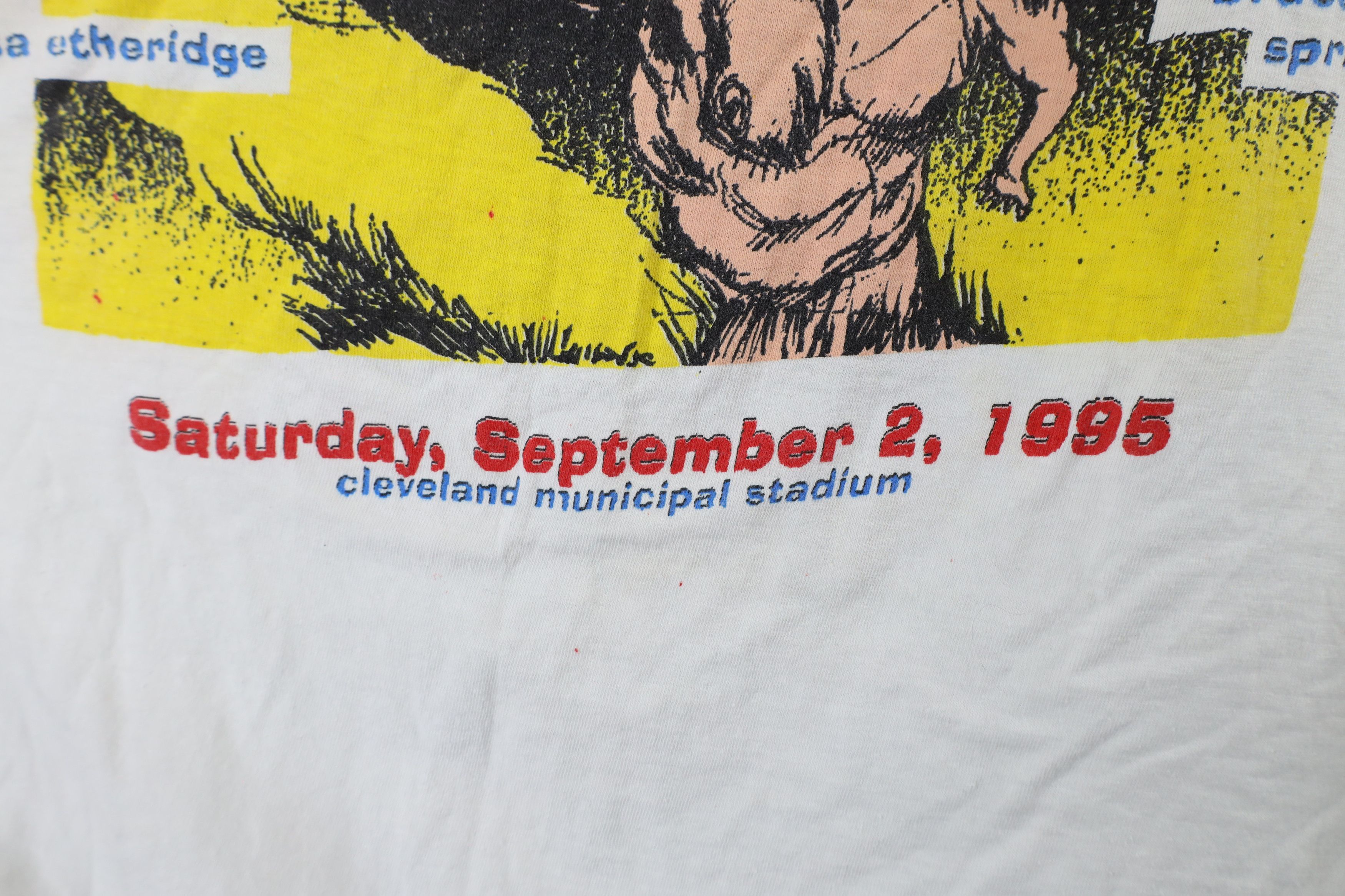 Vintage Vintage 90s Rock and Roll Hall of Fame Concert T-Shirt Size US XL / EU 56 / 4 - 10 Thumbnail