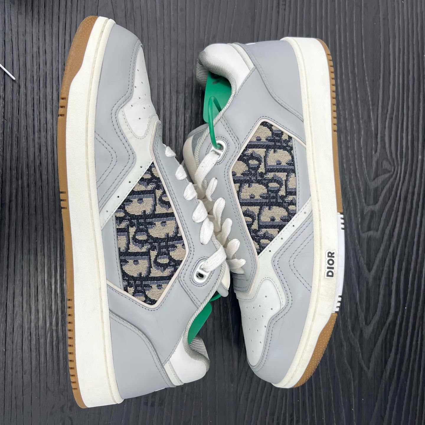 Dior Dior B27 Gray White 43 Like New Size US 10 / EU 43 - 2 Thumbnail