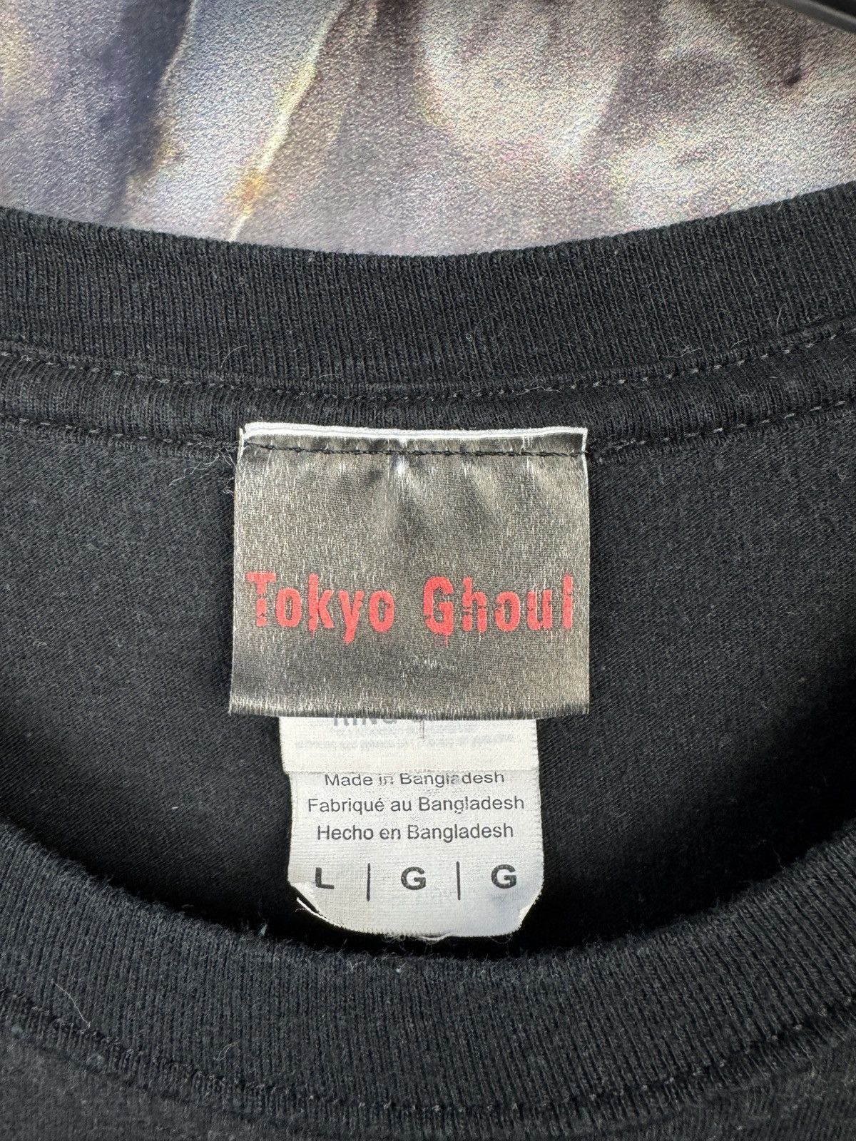 Gildan Tokyo Ghoul Ken Kaneki Anime Graphic T Shirt Black Tee Size US L / EU 52-54 / 3 - 9 Thumbnail
