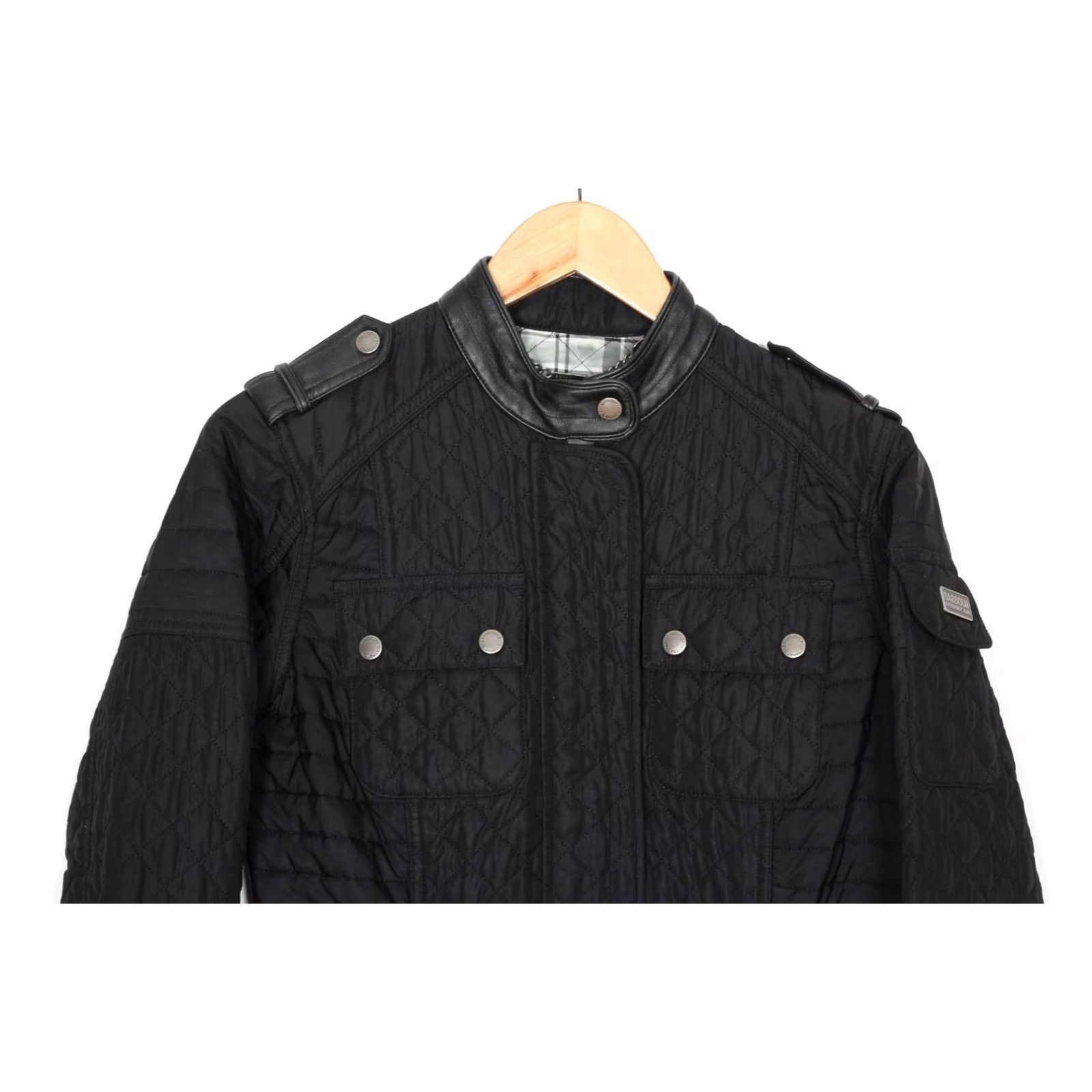 Barbour BARBOUR Jacket Women Quilted VANIER BELTED QUILT BARBOUR INTERNATIONAL MID-LENGTH Black 12 UK 12 EU 38 US 8 Mens? Size XL / US 12-14 / IT 48-50 - 2 Thumbnail