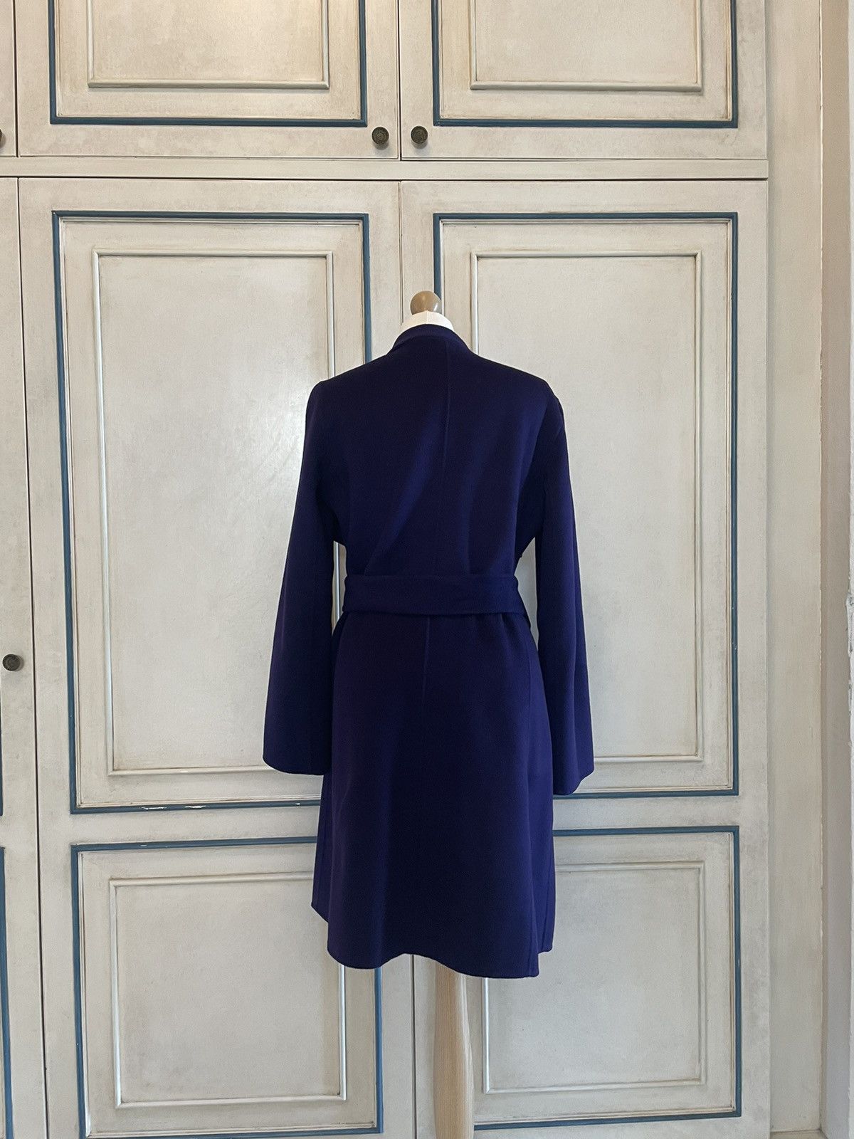 Armani × Armani Collezioni × Giorgio Armani Armani Collezioni Purple cachemere coat Size M / US 6-8 / IT 42-44 - 3 Thumbnail