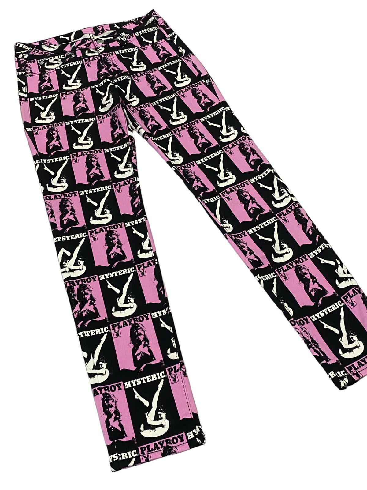 Hysteric Glamour Hysteric Glamour X Play Boy Full Print Stretch Jeans Size 28" / US 6 / IT 42 - 22 Thumbnail