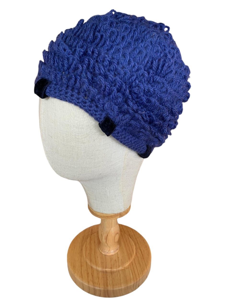 Japanese Brand Punk bondage Style Mohair Beanie Hat Size ONE SIZE - 9 Thumbnail