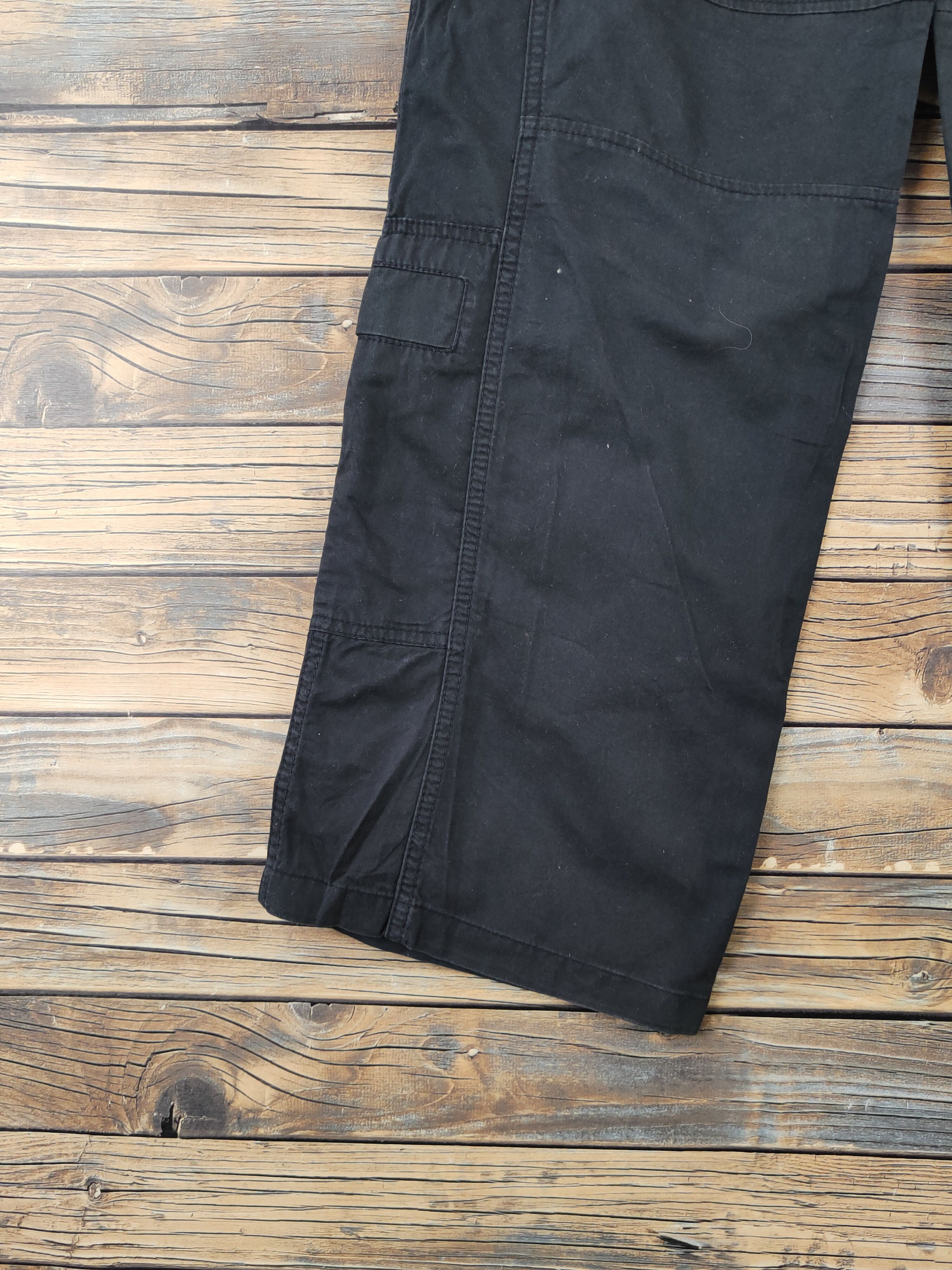 UNIONBAY DLL Unionbay Black Multipocket Tactical Cargo Pants #217 Size US 29 - 9 Thumbnail