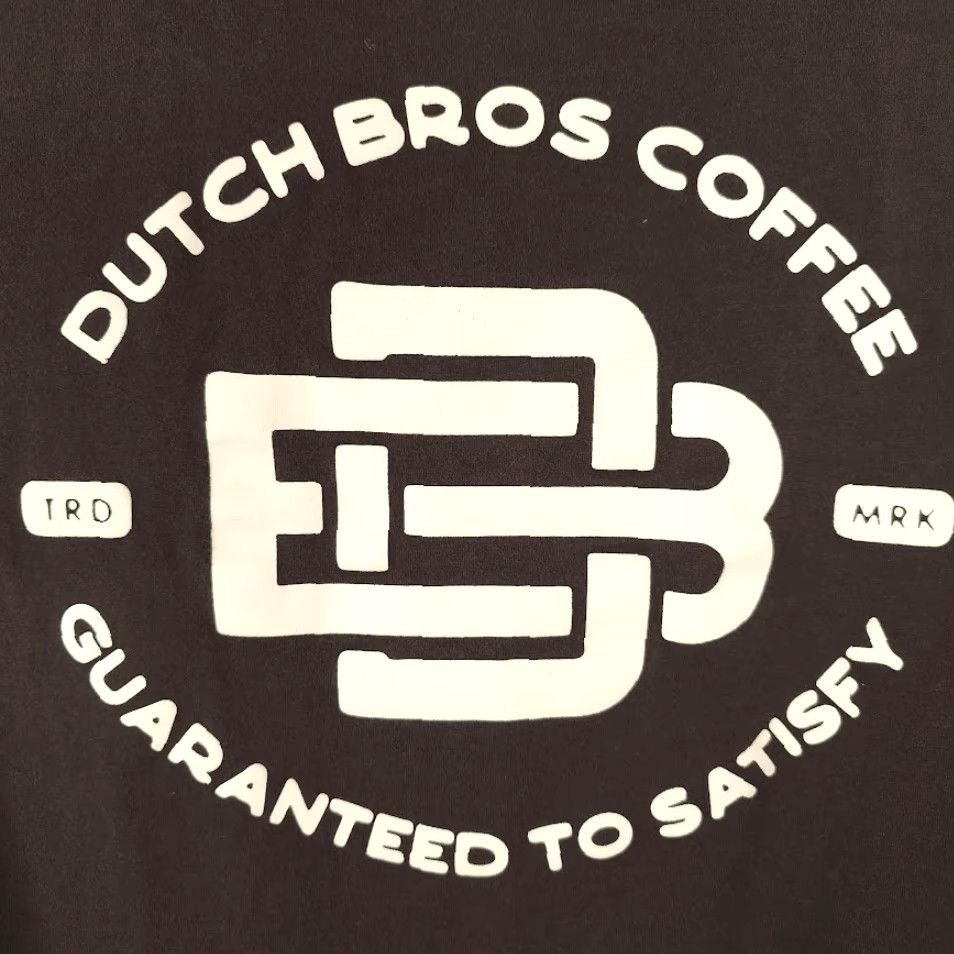 Vintage Dutch Bros Coffee T Shirt Mens Size Small Brown Snack Tee Size US S / EU 44-46 / 1 - 4 Thumbnail