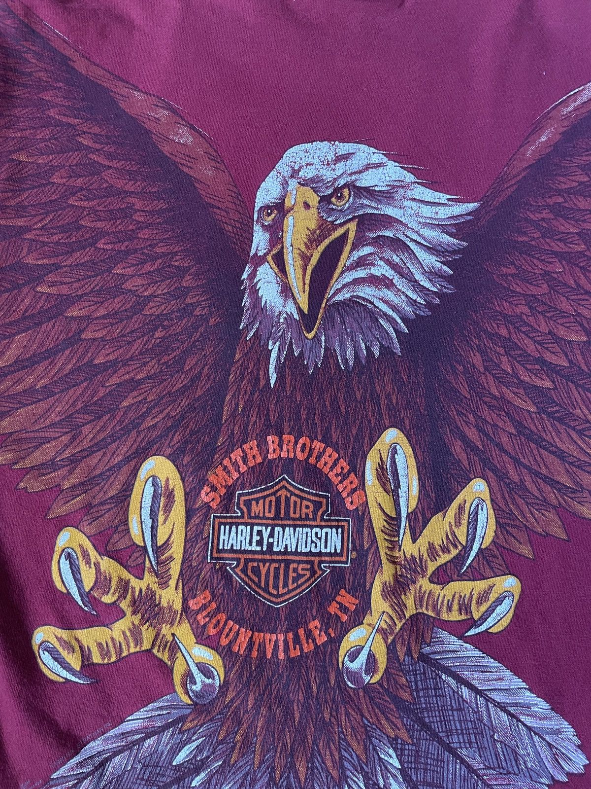 Harley Davidson Vintage Eagel AOP Tee Size US M / EU 48-50 / 2 - 7 Thumbnail