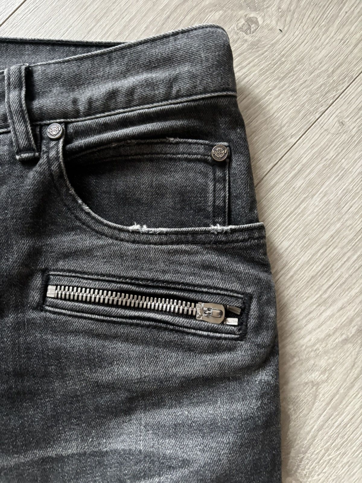 Balmain Balmain biker jeans Size US 34 / EU 50 - 6 Thumbnail