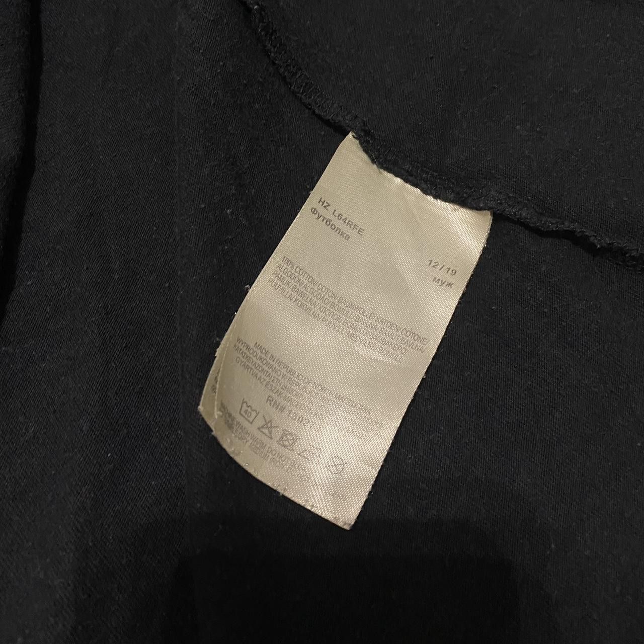 Lee Lee black cotton t-shirt with multi-coloured logo Size US M / EU 48-50 / 2 - 6 Thumbnail
