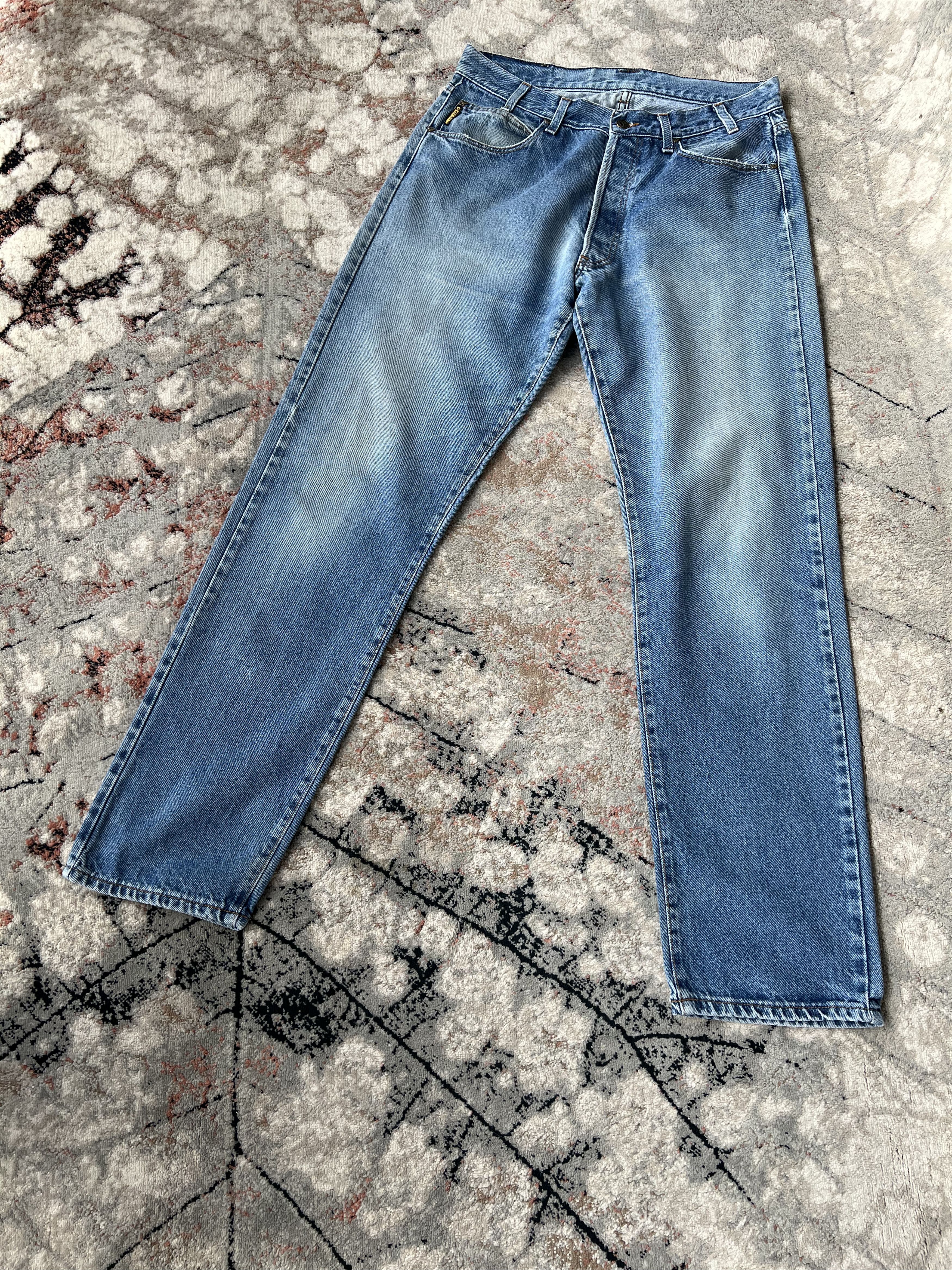 Giorgio Armani Armani Jeans Vintage Denim Pants Metal Logo Size US 34 / EU 50 - 3 Thumbnail