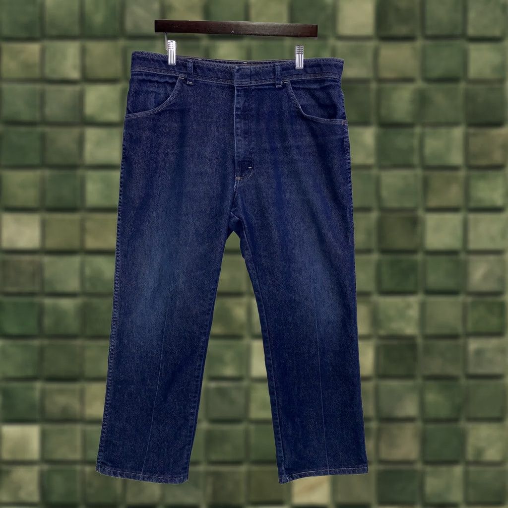 Wrangler VINTAGE Wrangler Jeans Indigo Wash Straight Mens 38x29 USA Made-11520 Size US 38 / EU 54 - 1 Thumbnail