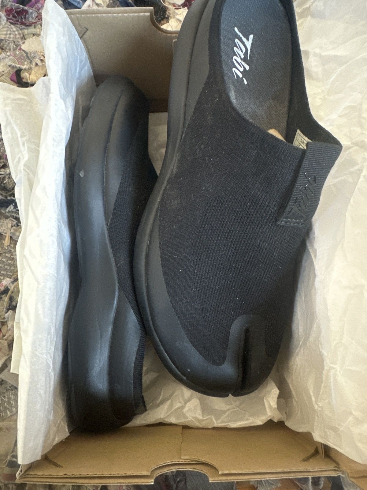 Tabi Footwear Tabi Footwear Black Mule Mens 11 Size US 11 / EU 44 - 3 Thumbnail