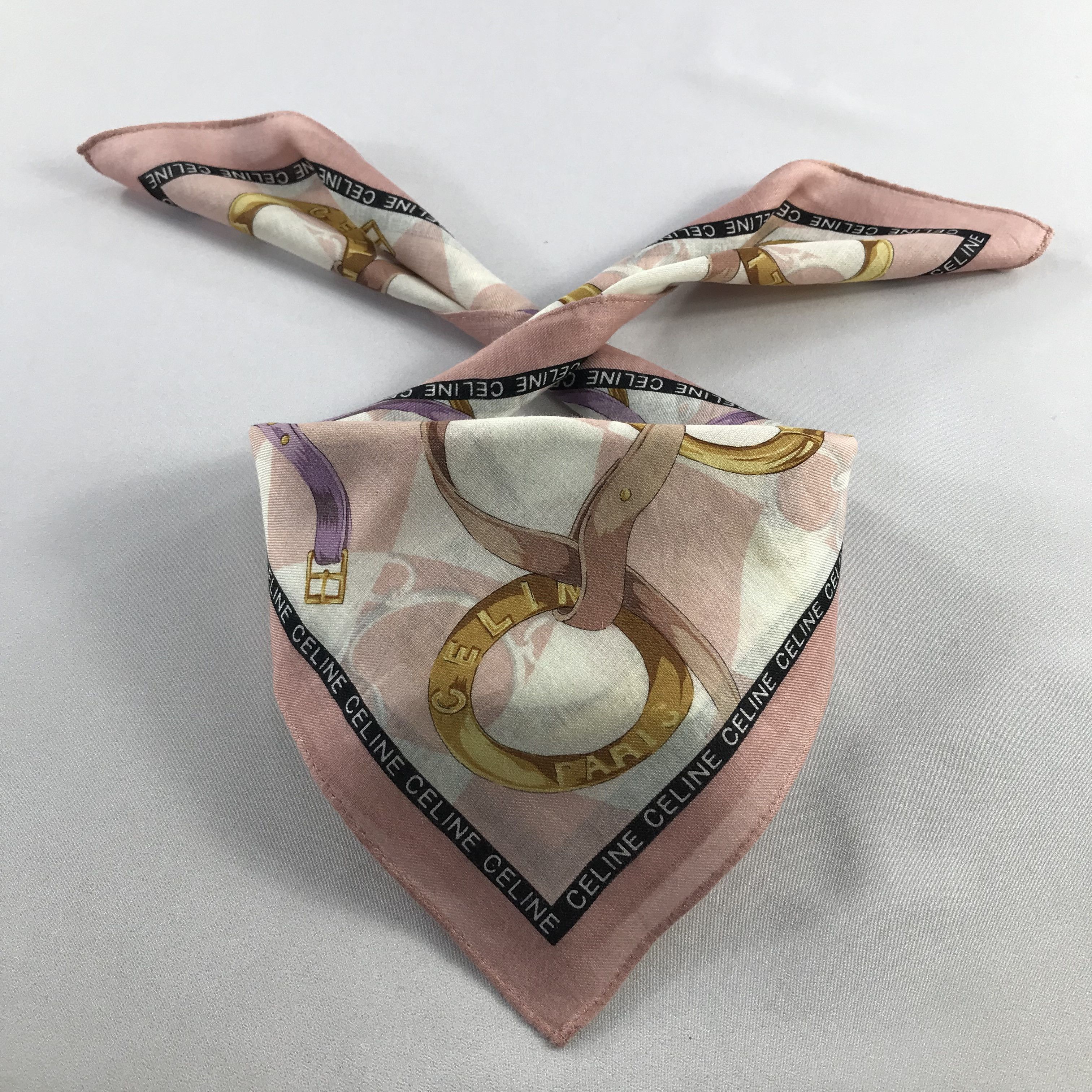 Celine Celine Handkerchief / Bandana / Neckerchief C740 Size ONE SIZE - 1 Thumbnail