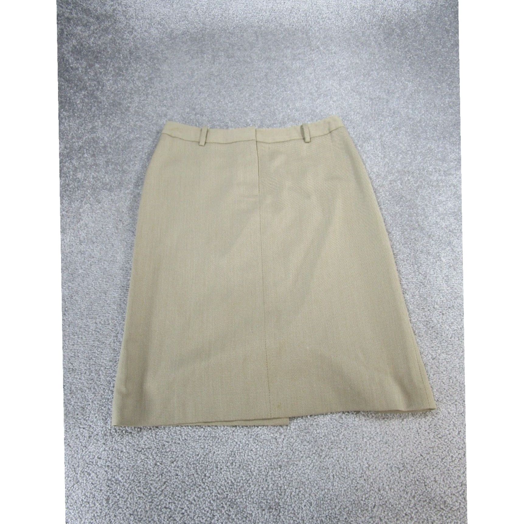 Brooks Brothers Brooks Brothers Skirt Womens 8 Extra Large XL Beige Wool Size 30" / US 8 / IT 44 - 1 Thumbnail