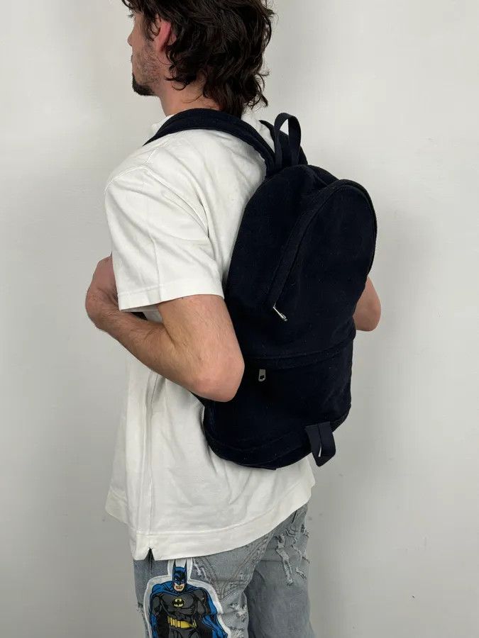 A.P.C. A.P.C. Navy Wool Classy Backpack Size ONE SIZE - 2 Thumbnail