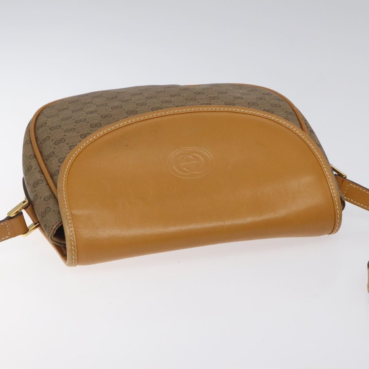Gucci GUCCI Micro GG Supreme Shoulder Bag Pvc Beige Gold 007 115 Size ONE SIZE - 6 Thumbnail