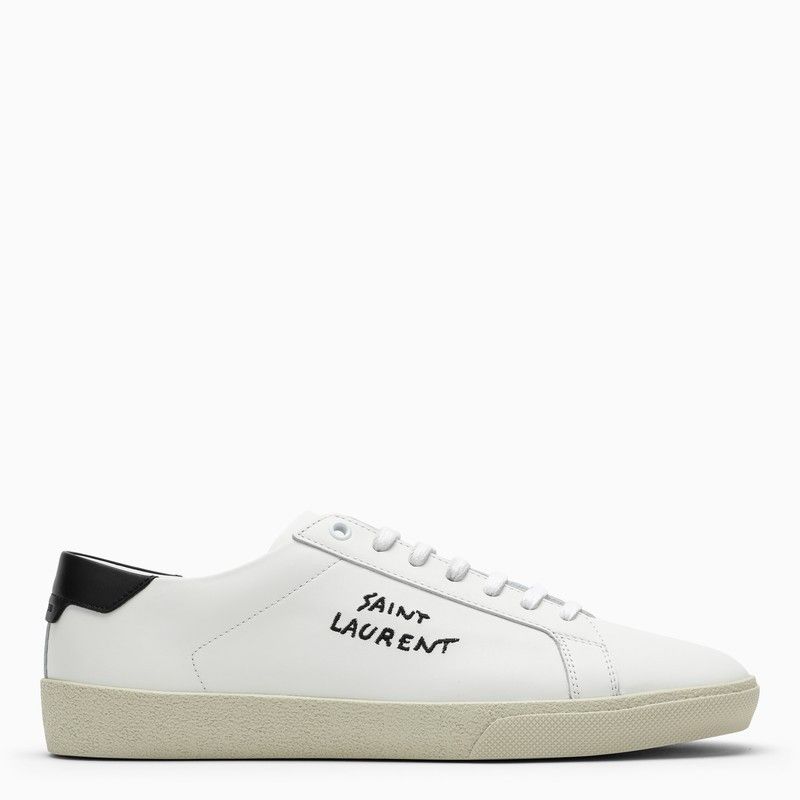 image of Saint Laurent Paris Saint Laurent White Sl06 Low Sneakers, Men's (Size 10)