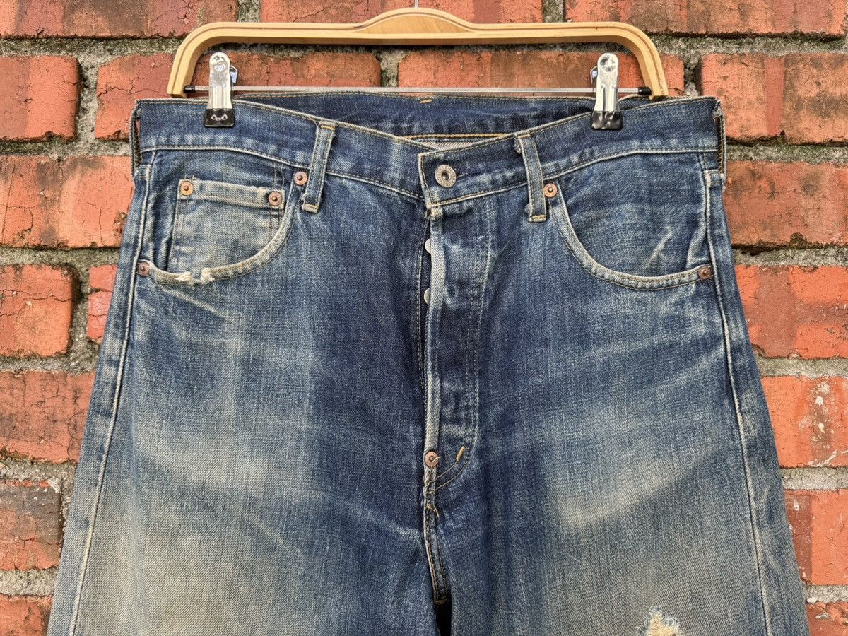 Levi's Vintage Clothing W34x34.5 Vintage levi’s 702 redline big E buckle back Size US 34 / EU 50 - 5 Thumbnail