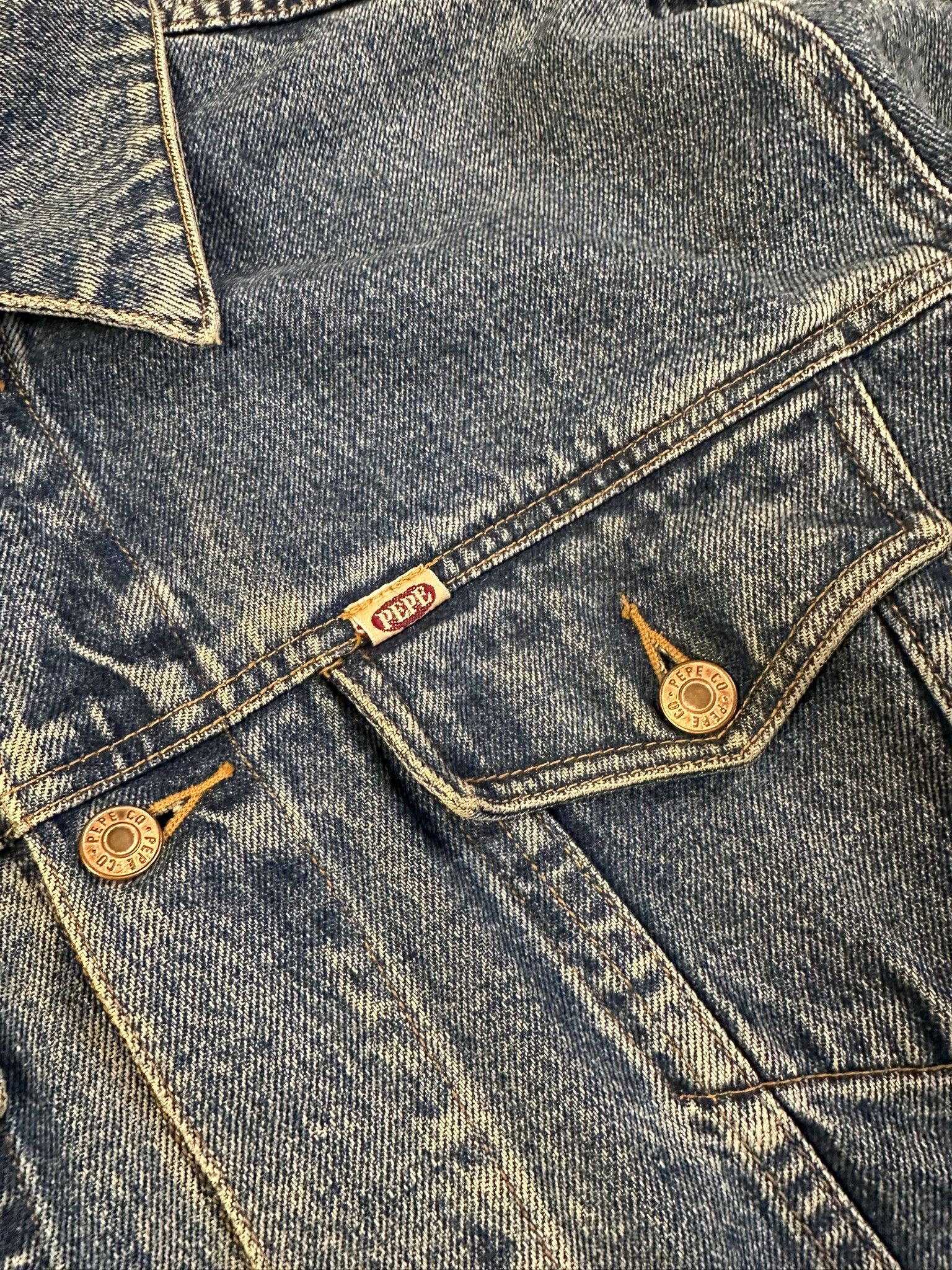 Vintage 90s Vintage Workwear Denim Trucker Jacket Size US M / EU 48-50 / 2 - 8 Thumbnail