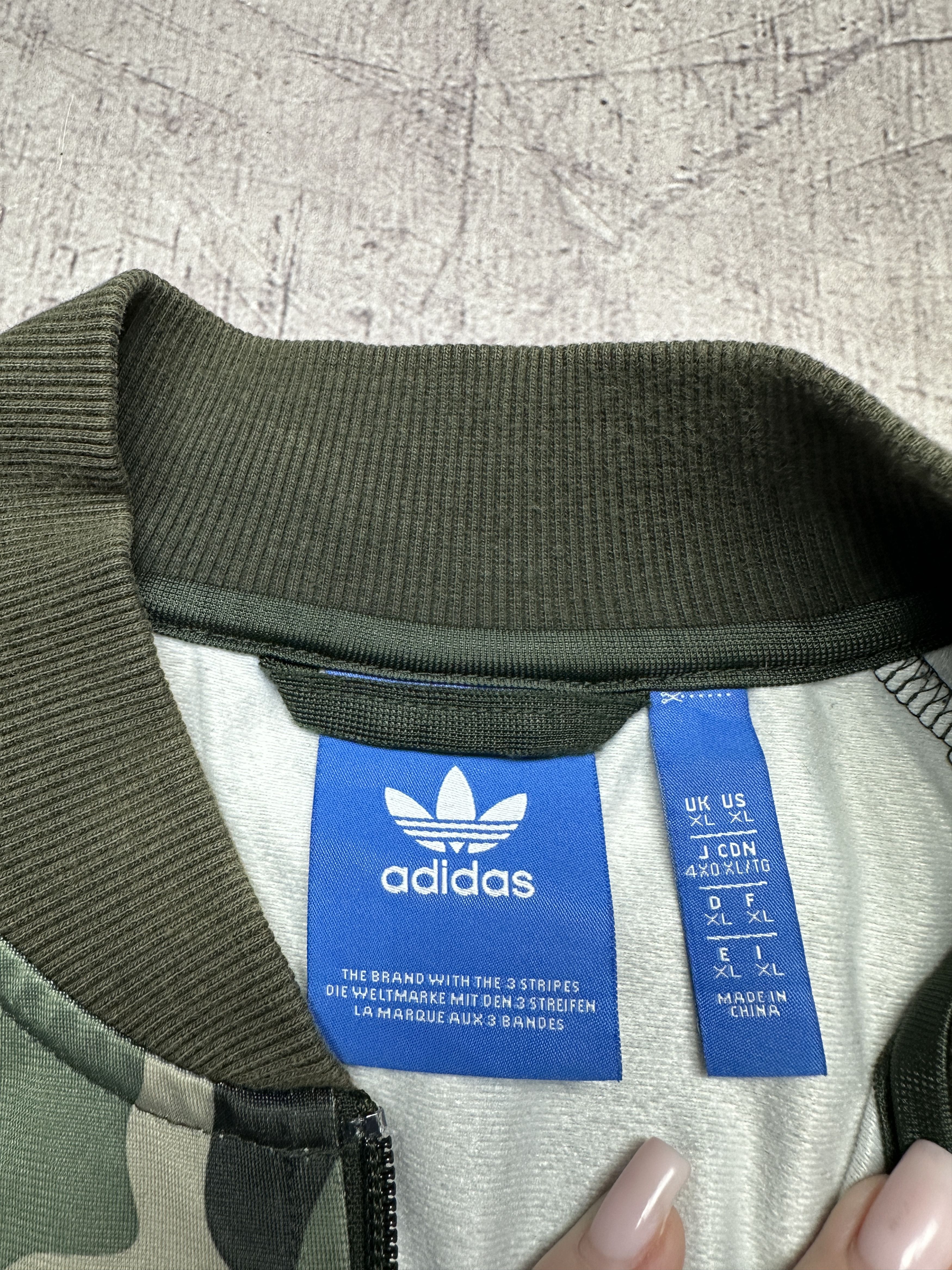 Adidas Adidas Mens Track Top Bomber Jacket Size US XL / EU 56 / 4 - 6 Thumbnail