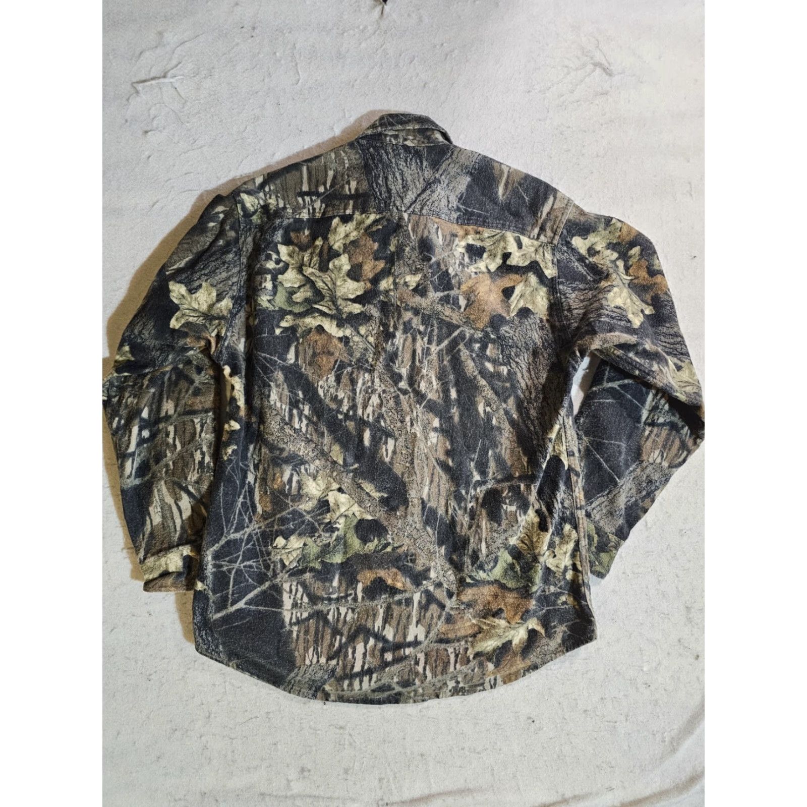 Vintage VINTAGE Woolrich Chamois Camo Button-Up Shirt 100% Cotton Advantage Sz Med Increase visibility by Language Size US M / EU 48-50 / 2 - 7 Thumbnail